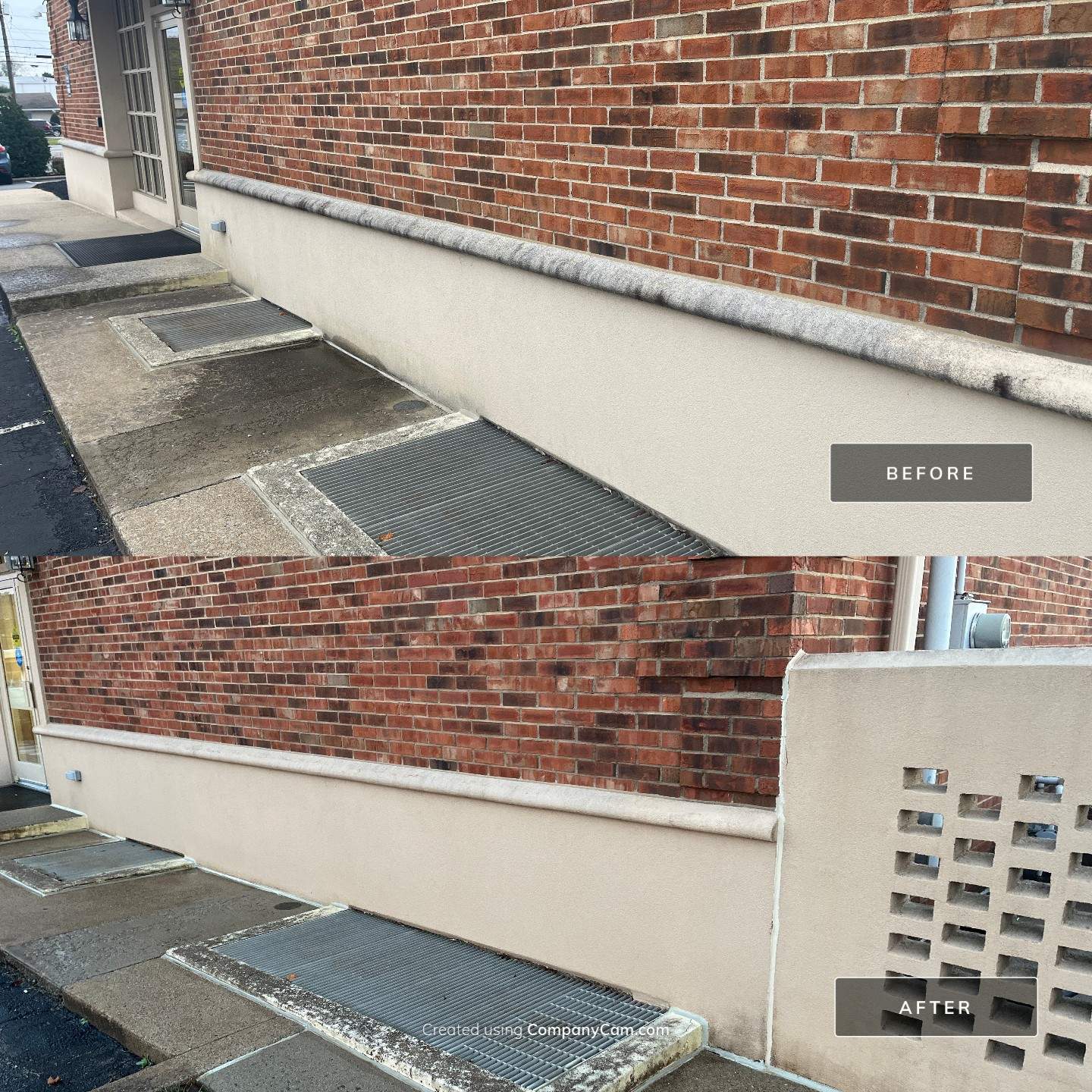 United Communications Bank - Clarksville TN by Mr. Mister Power Washing