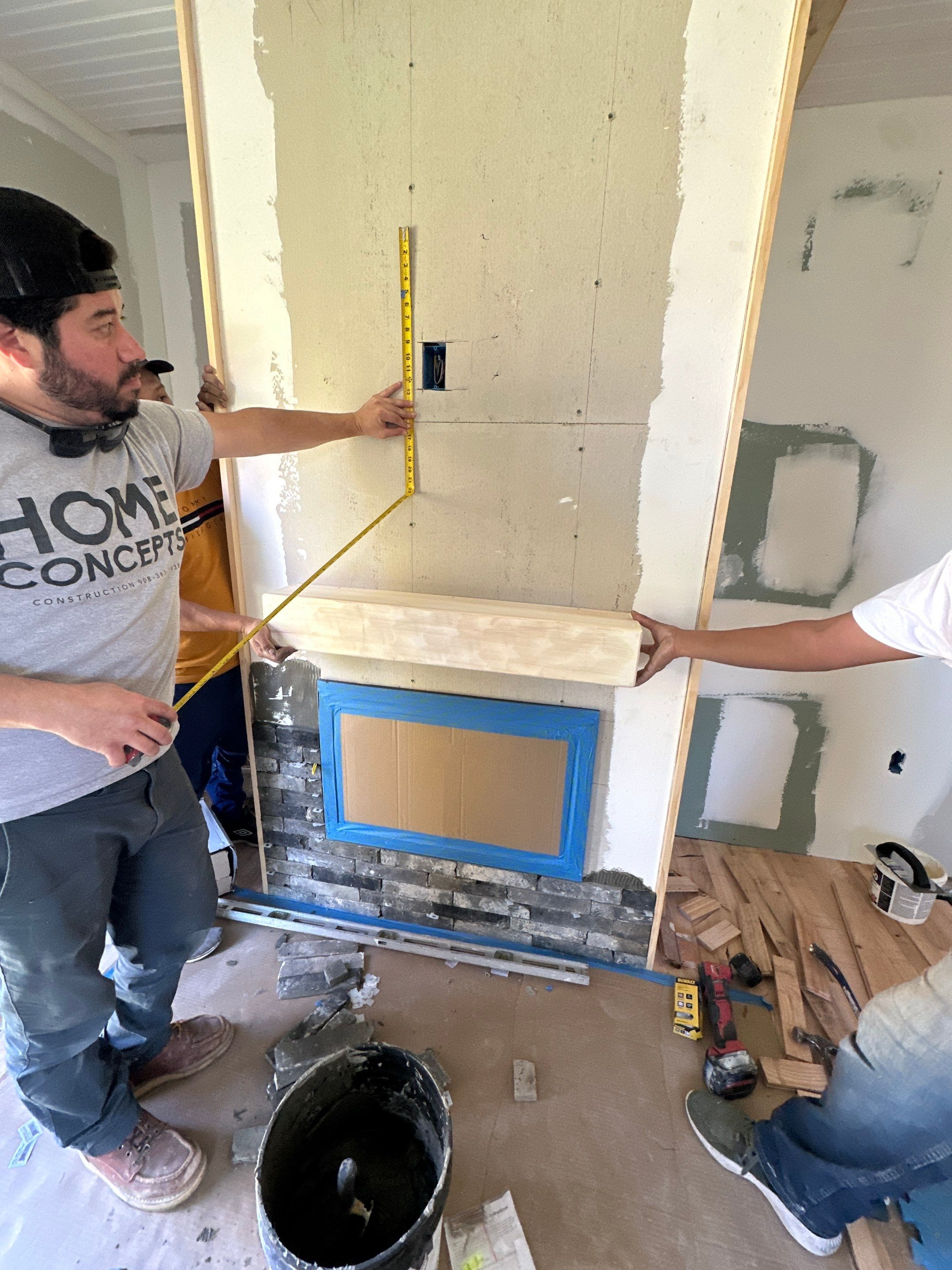Bathroom Remodel using Tile by Home Concepts Construction