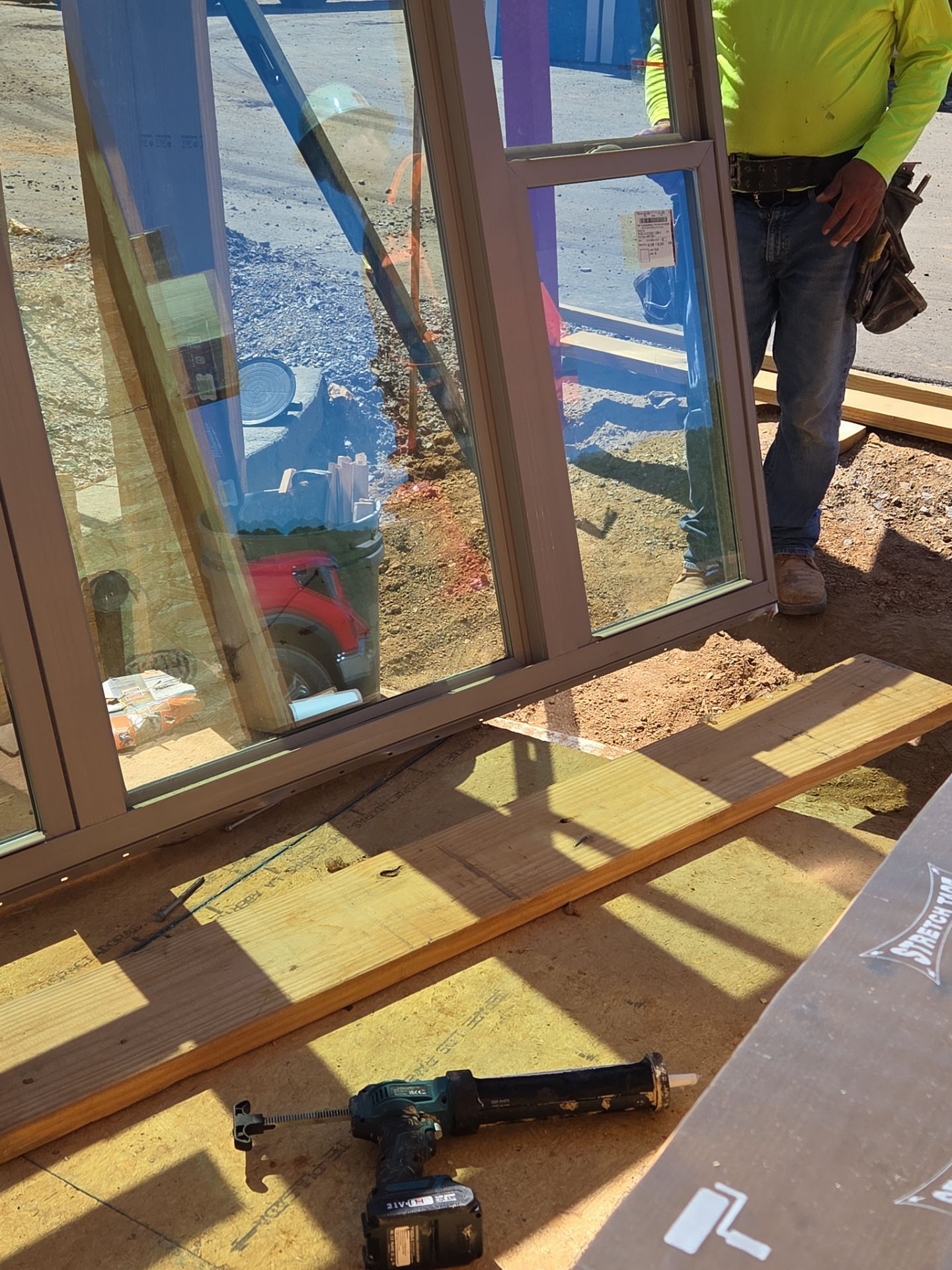 Mock-up Installation Progress by A3 Architecture, LLC