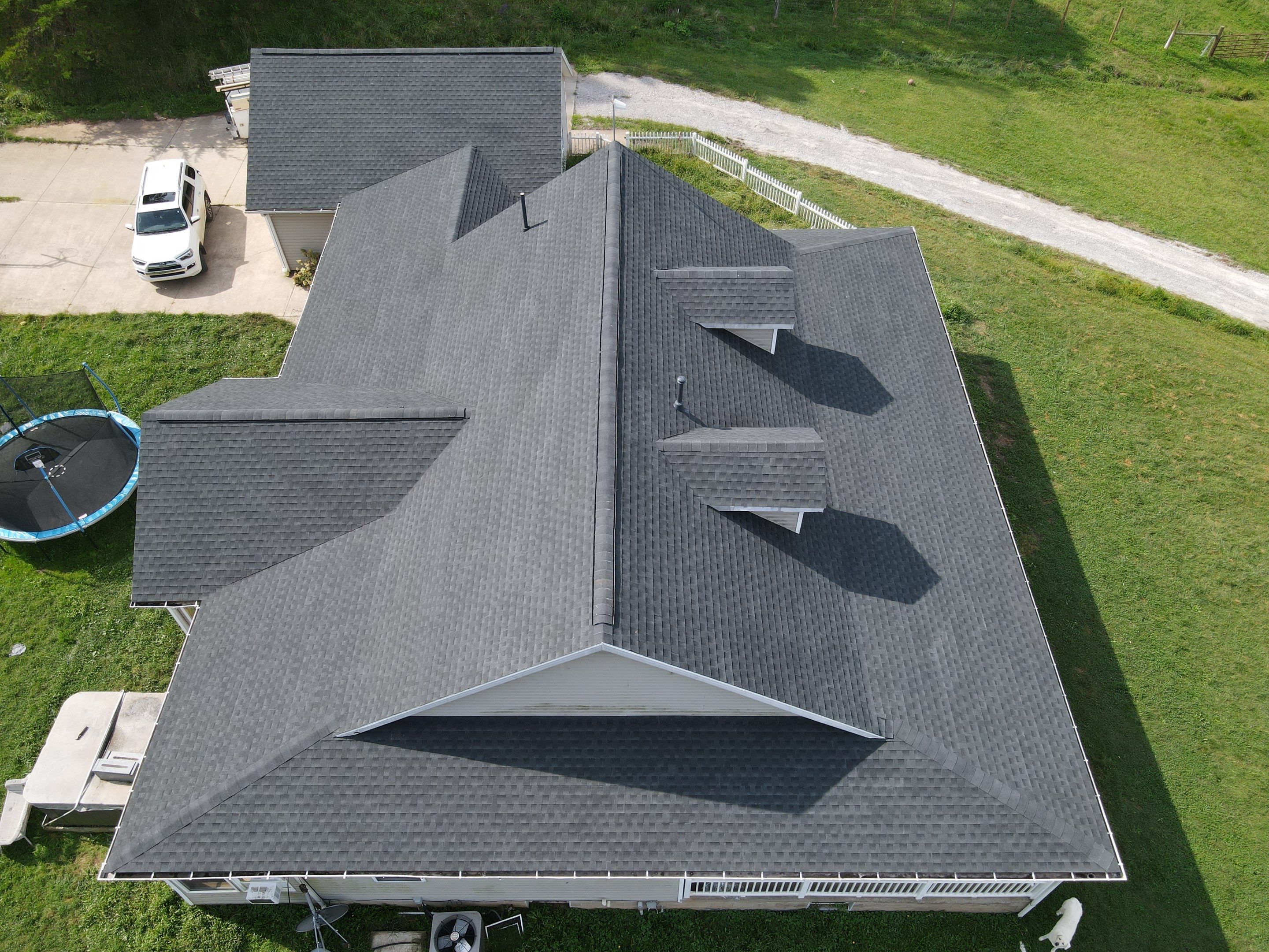 Residential Roofing Installation using GAF Timberline HDZ by Rainstoppers Roofing