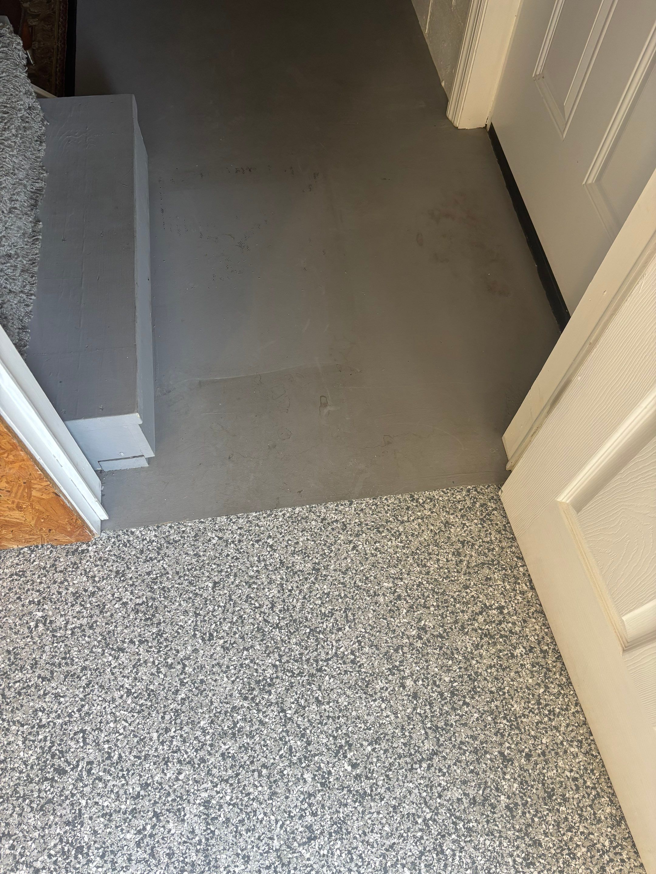 Garage Using Gravel  by Elite Floor Solutions