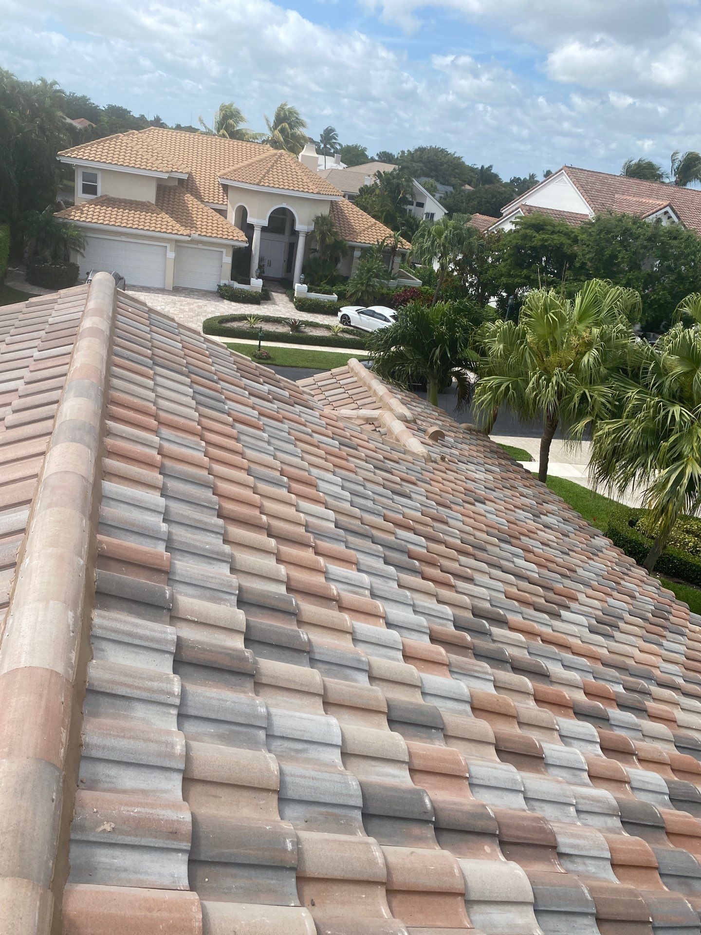 Residential Roofing Installation using Eagle Roofing Tile by BLUES BROTHERS ROOFING