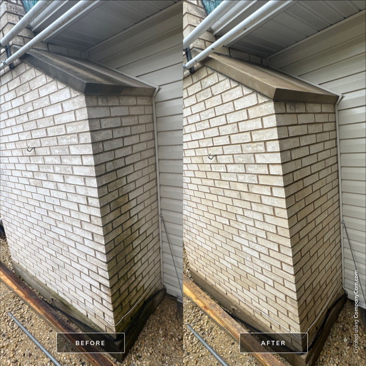 Project in Arlington Heights by Simmons Power & Soft Washing