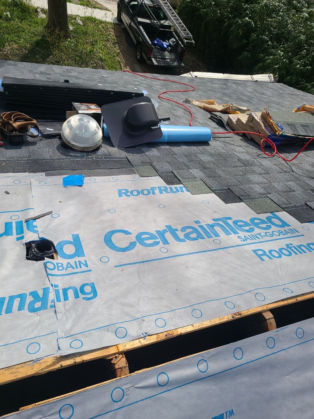 Falls Church Landmark Pro Roof in Max Def Pewter by RM Banning, Inc.