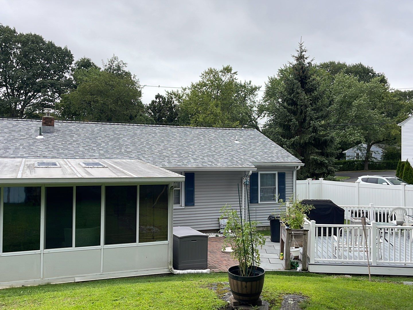 Residential Roofing Installation using Owens Corning TruDefinition Sierra Gray by A Plus Exterior