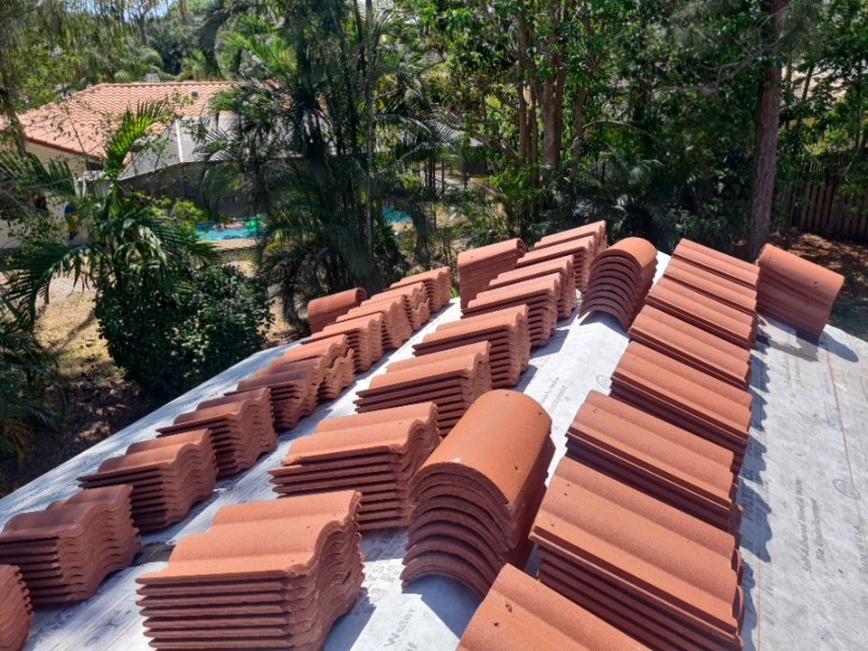 Residential Roofing Installation using Eagle Roofing Tile by BLUES BROTHERS ROOFING