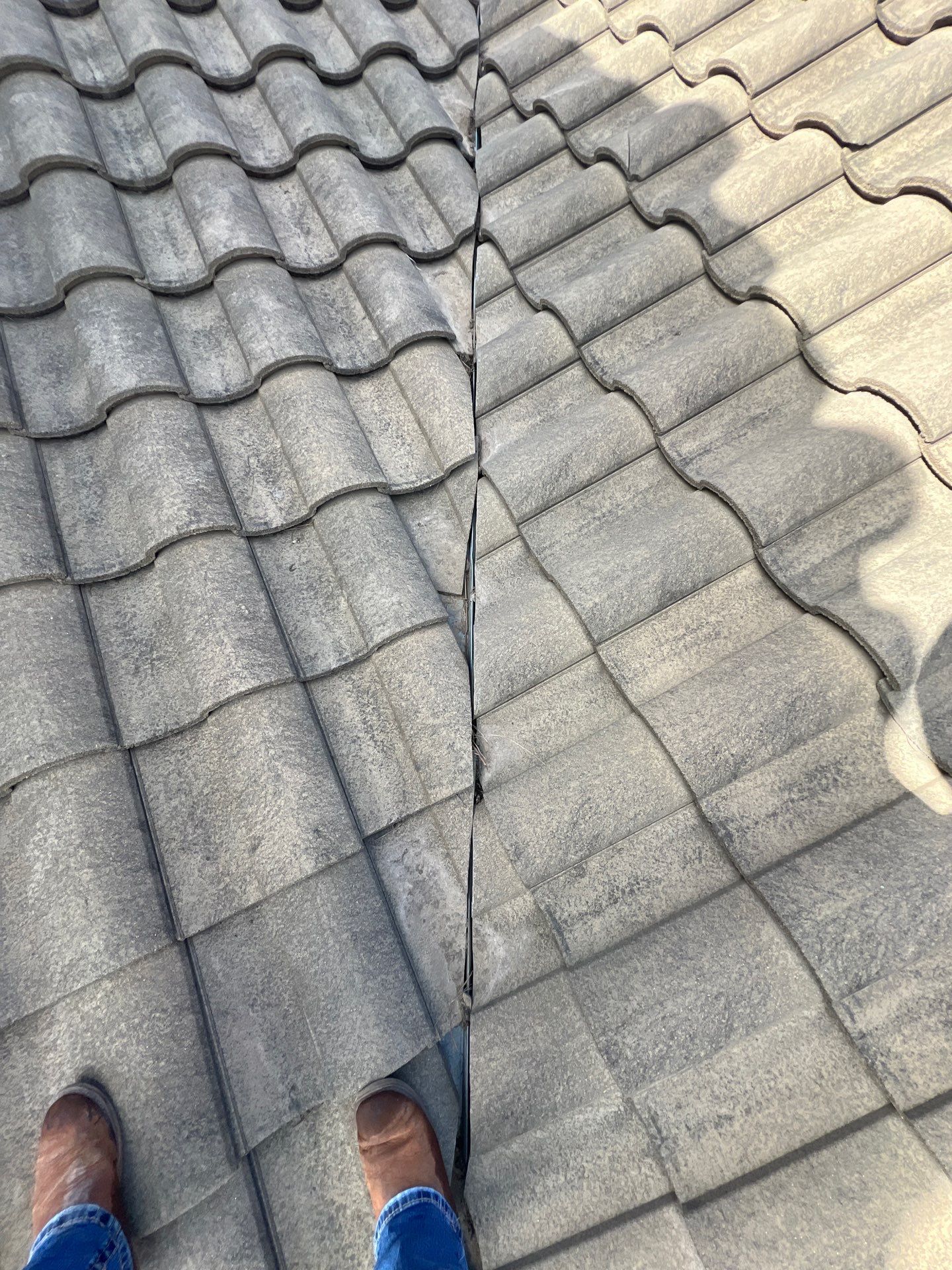 Residential Roofing Repair using tile by Roof Repair Company