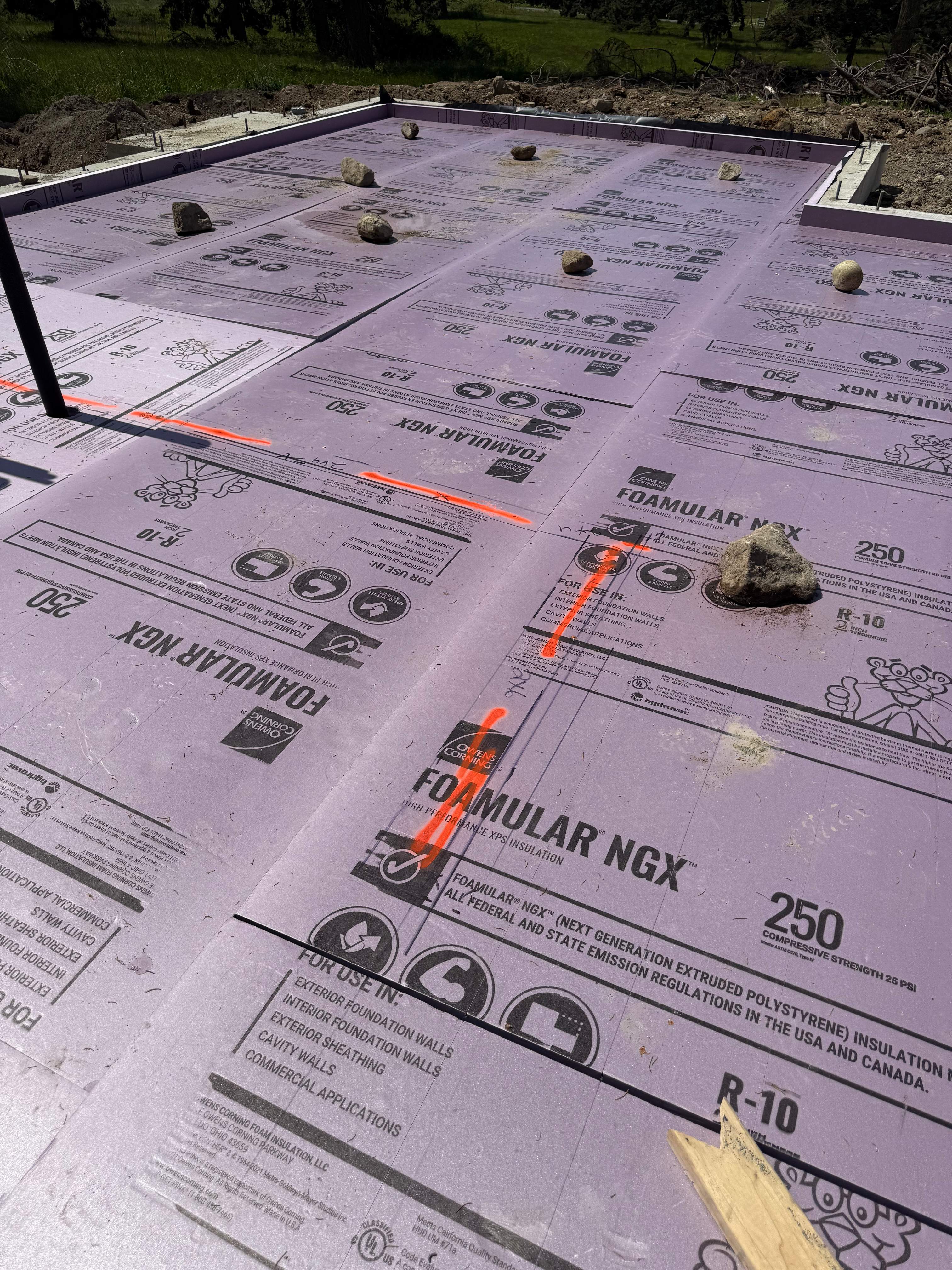 SIP Panel Framing by No 7 Development