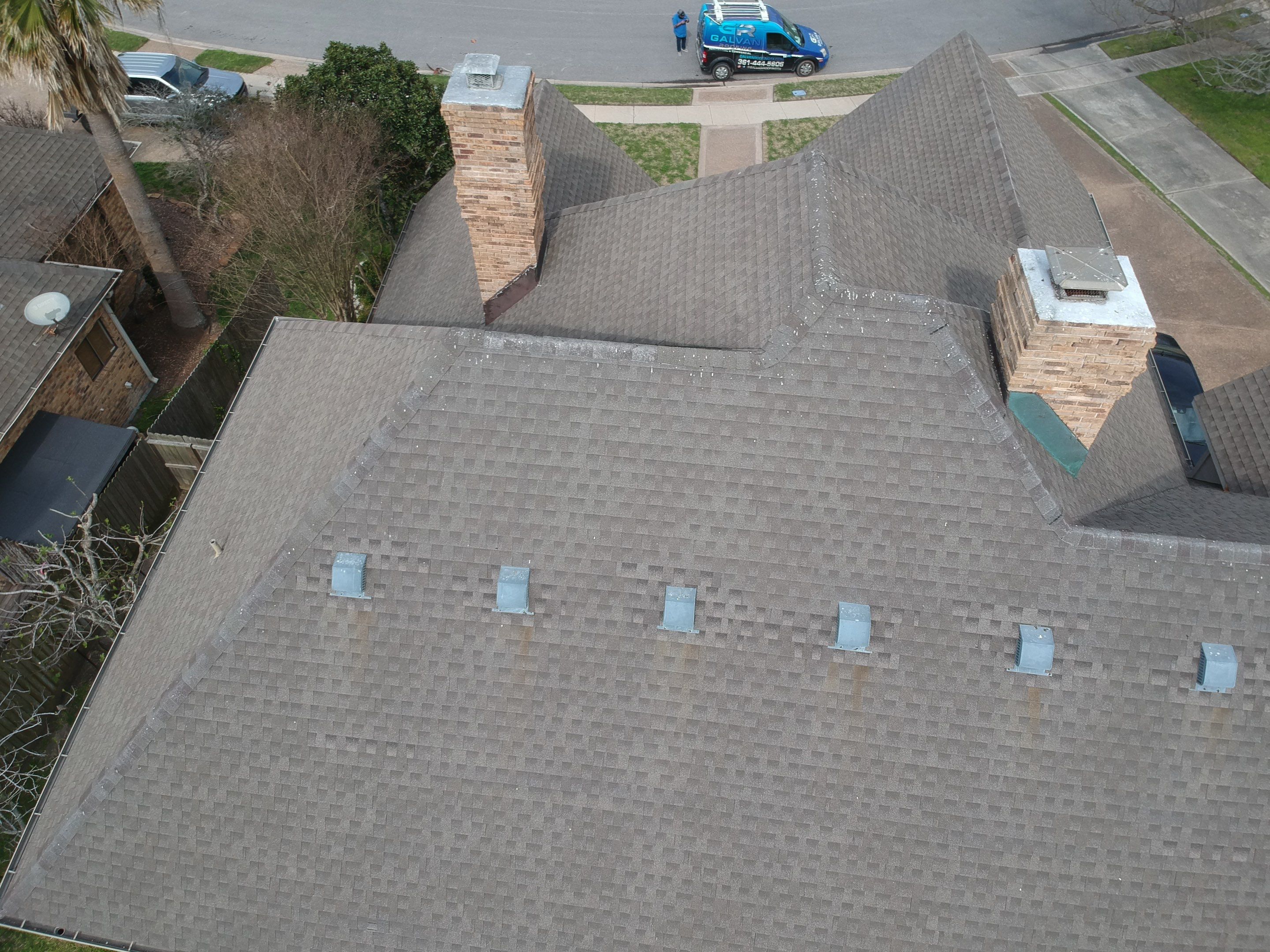 Residential Roofing Installation using Owens Corning Duration Tru Defintion Peppercorn by Galvan Roofing and Construction