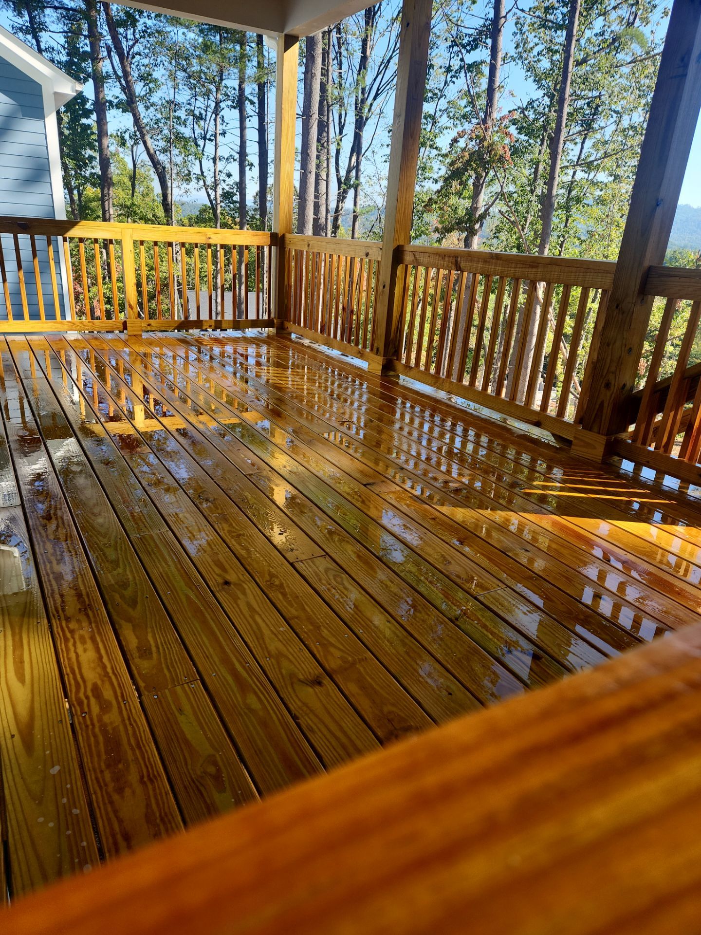 Deck using Wood Sealant by DuraSeal