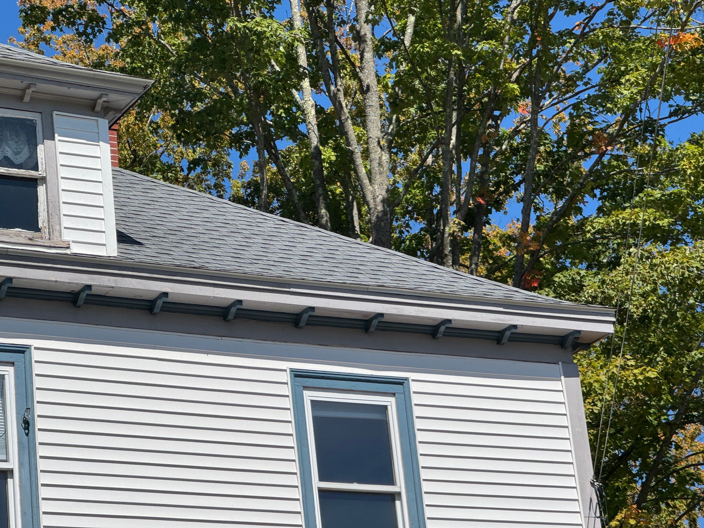 Full Roof Replacement on Historic Farmhouse with Decking Replacement  – Repeat Customer by Sensible Home Solutions