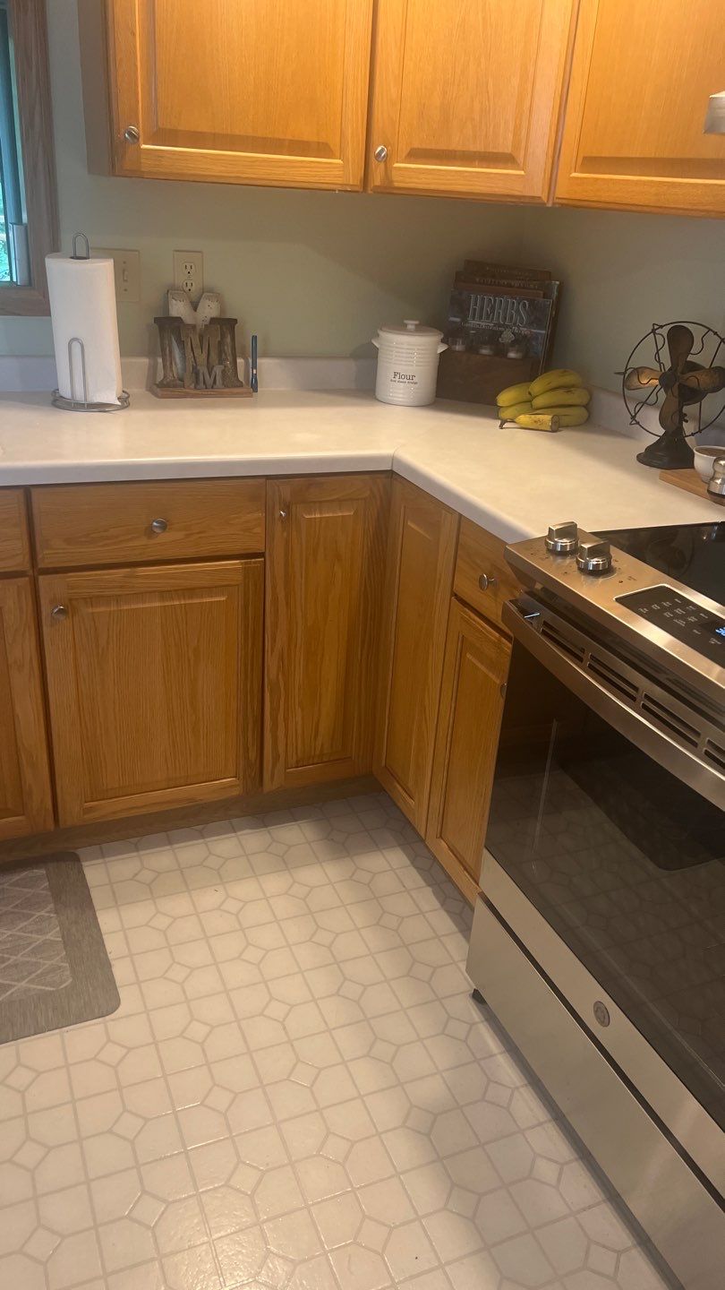 Cabinet Repaint by Cutting edge painting 