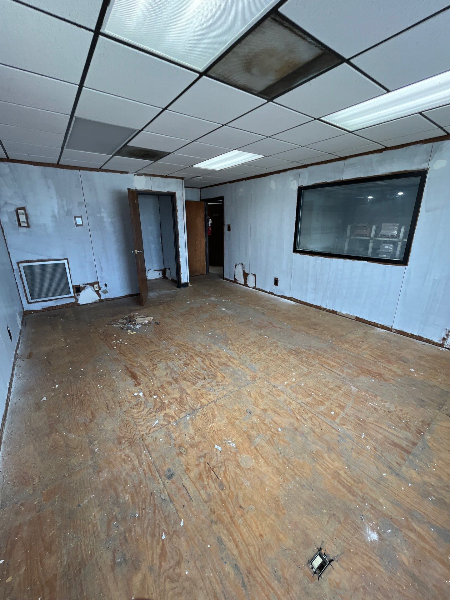 Commercial Remodel with Door Replacement  by L&T General Contractors and Restoration INC