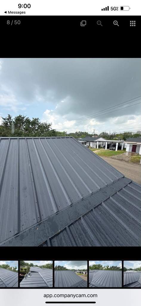 Metal roof makeover - Project in Taft, TX by Frontline Contracting Llc - DBA Frontline Roofing - DBA Frontline Home Solutions