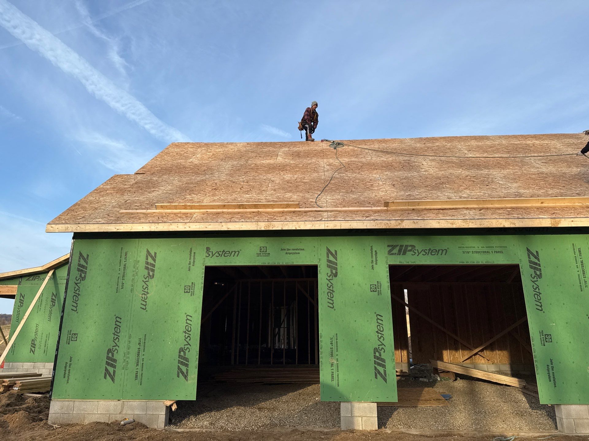 Residential Roofing Installation using Timberline HDZ Shingles - Williamsburg Slate by RoofX 