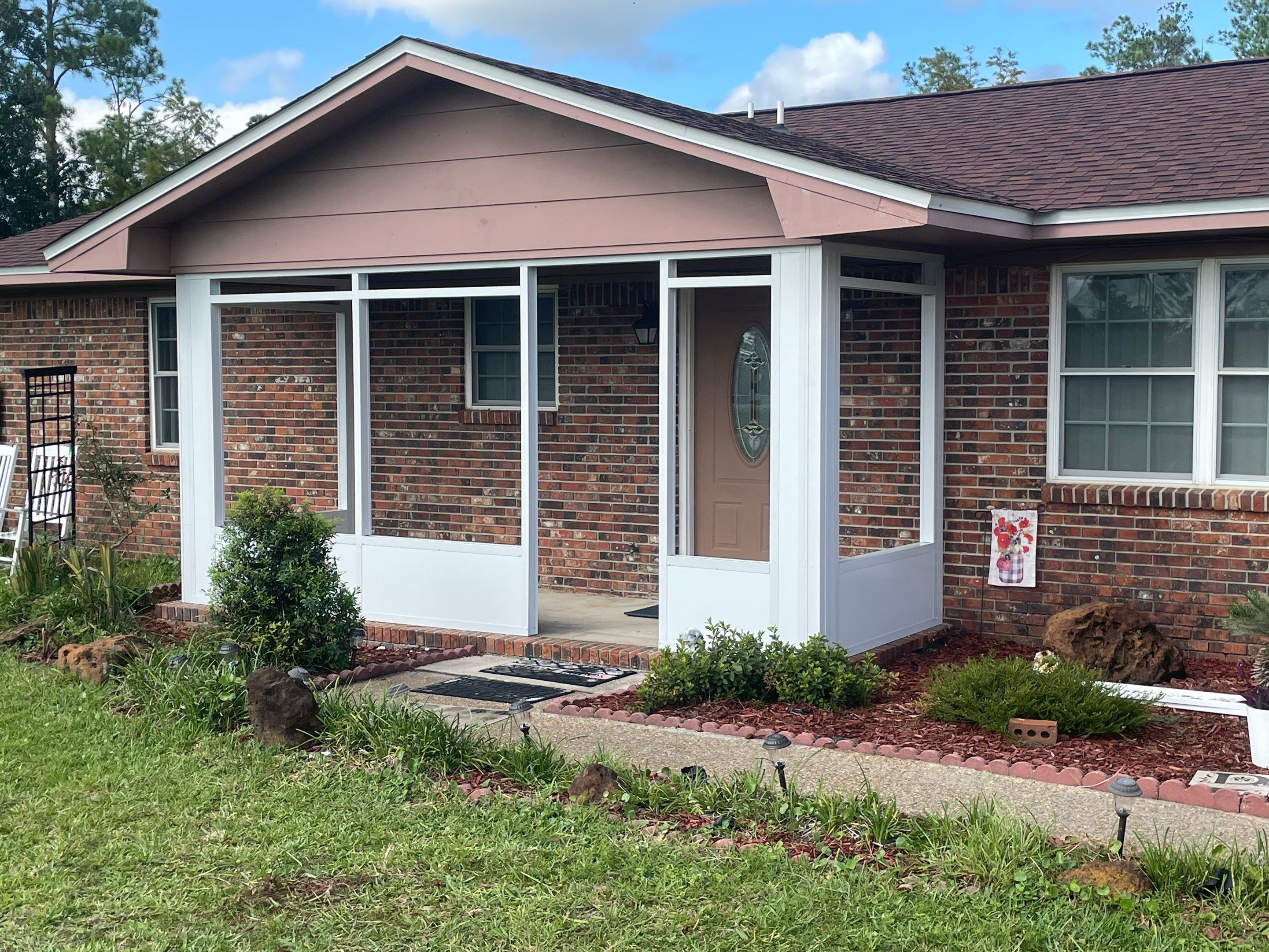 Front Porch Glass Room by Titan Sunrooms