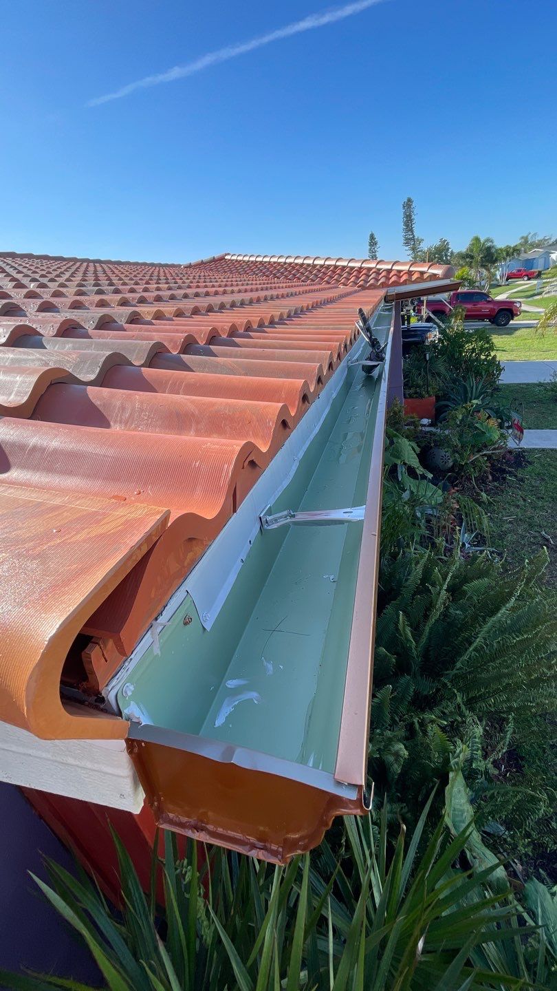 Residential Brava Spanish Tile Install in North Port, Florida by International Roofing