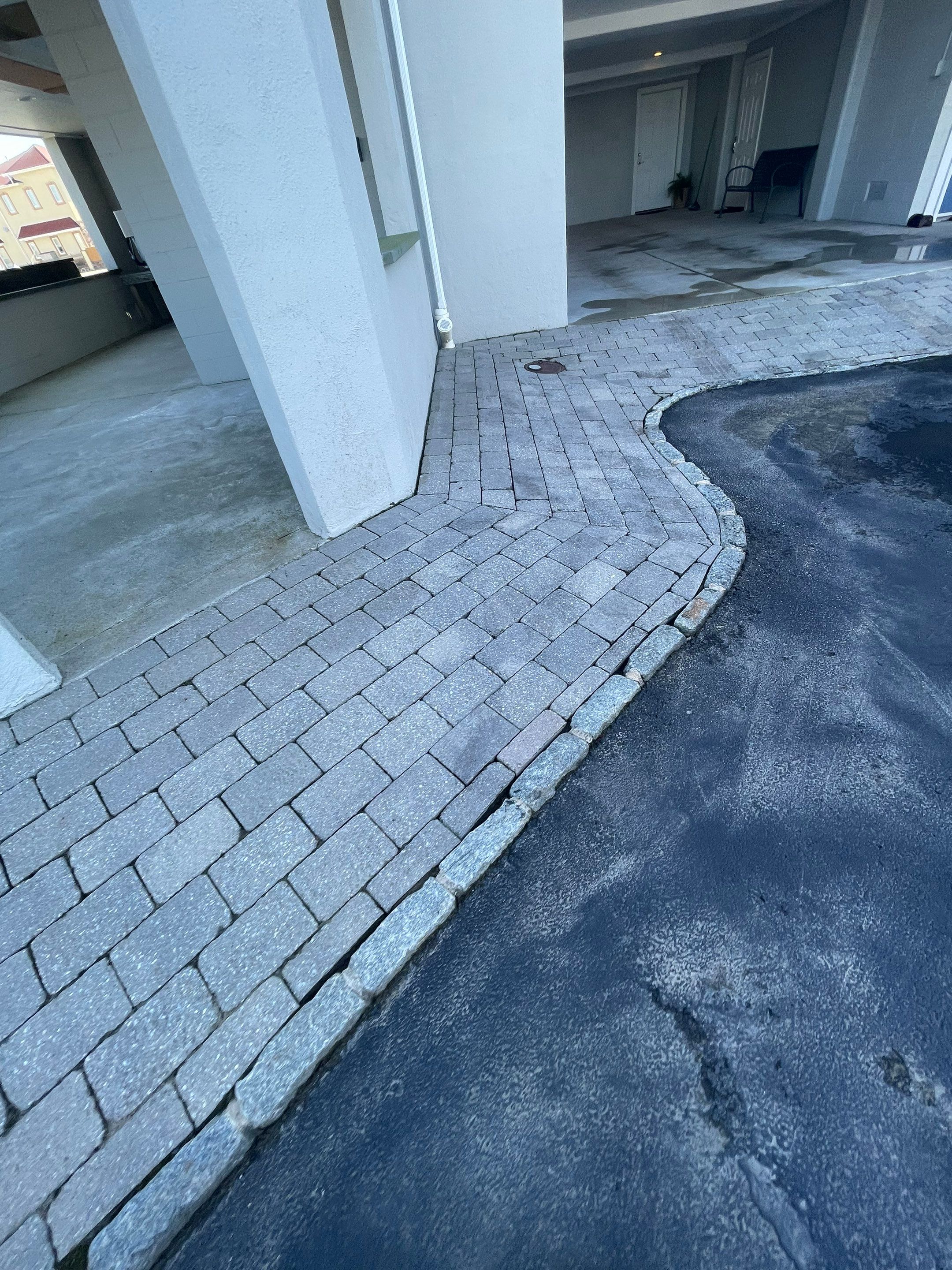 Pavers Cleaned & Concrete Cleaning by SJ Exterior