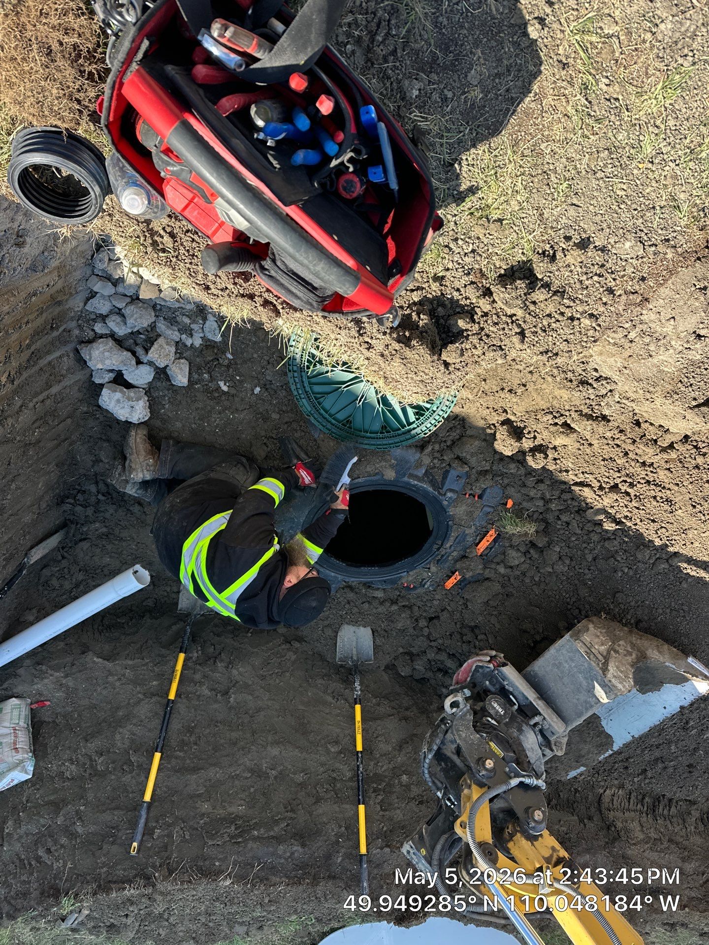 Septic System Installation and Tank Replacement in Walsh, Alberta by Septic Medic Inc.