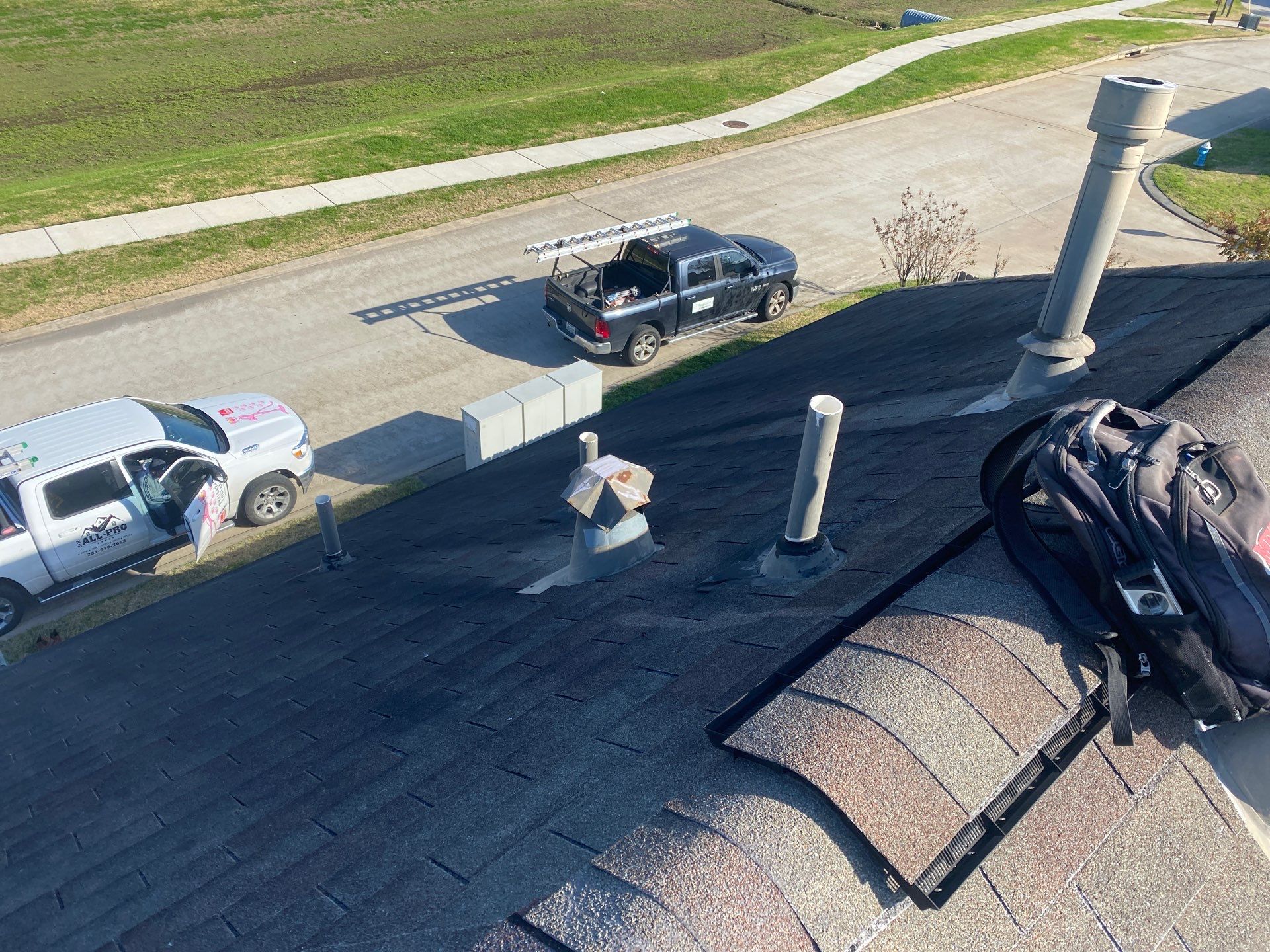 Residential Roofing Repair using Owen's Corning Duration (Lifetime) Shingles by Roof Repair Company