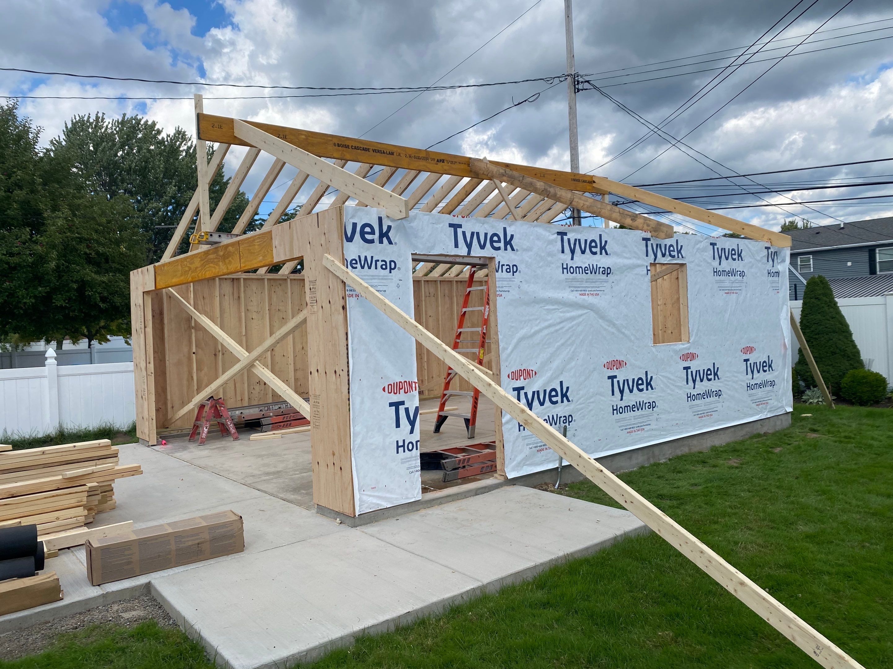 Garage And Concrete by Ivy Lea Construction