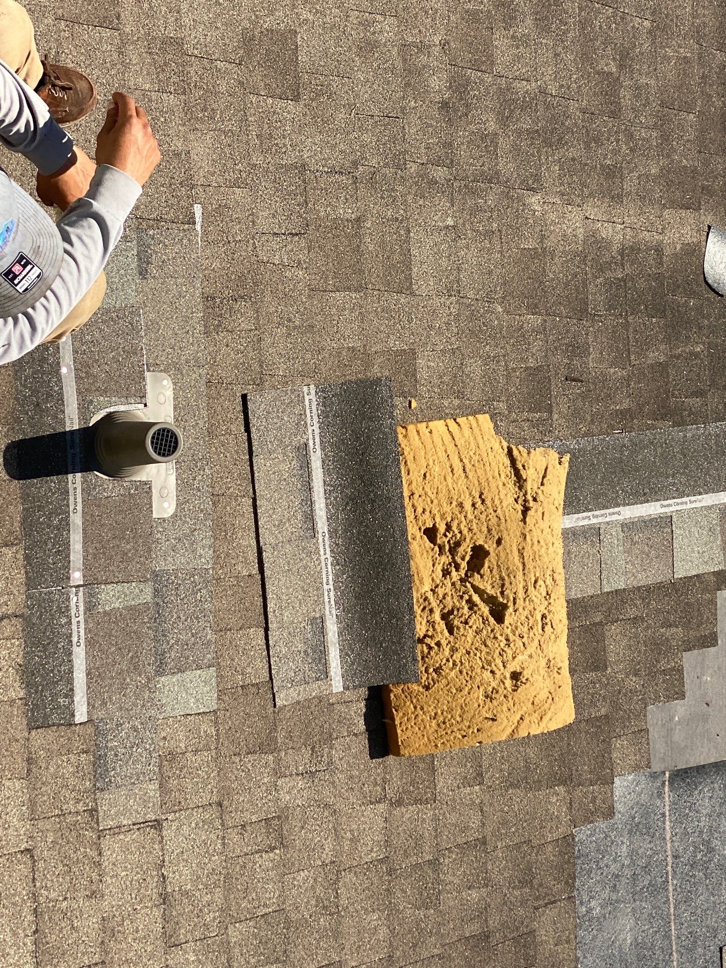 Residential Roofing Repair using Owen's Corning Duration (Lifetime) Shingles by Roof Repair Company