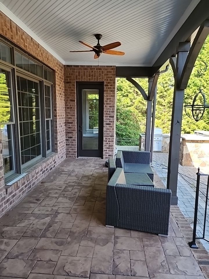 House Wash using cleaner by G&H Home Tech Pros LLC
