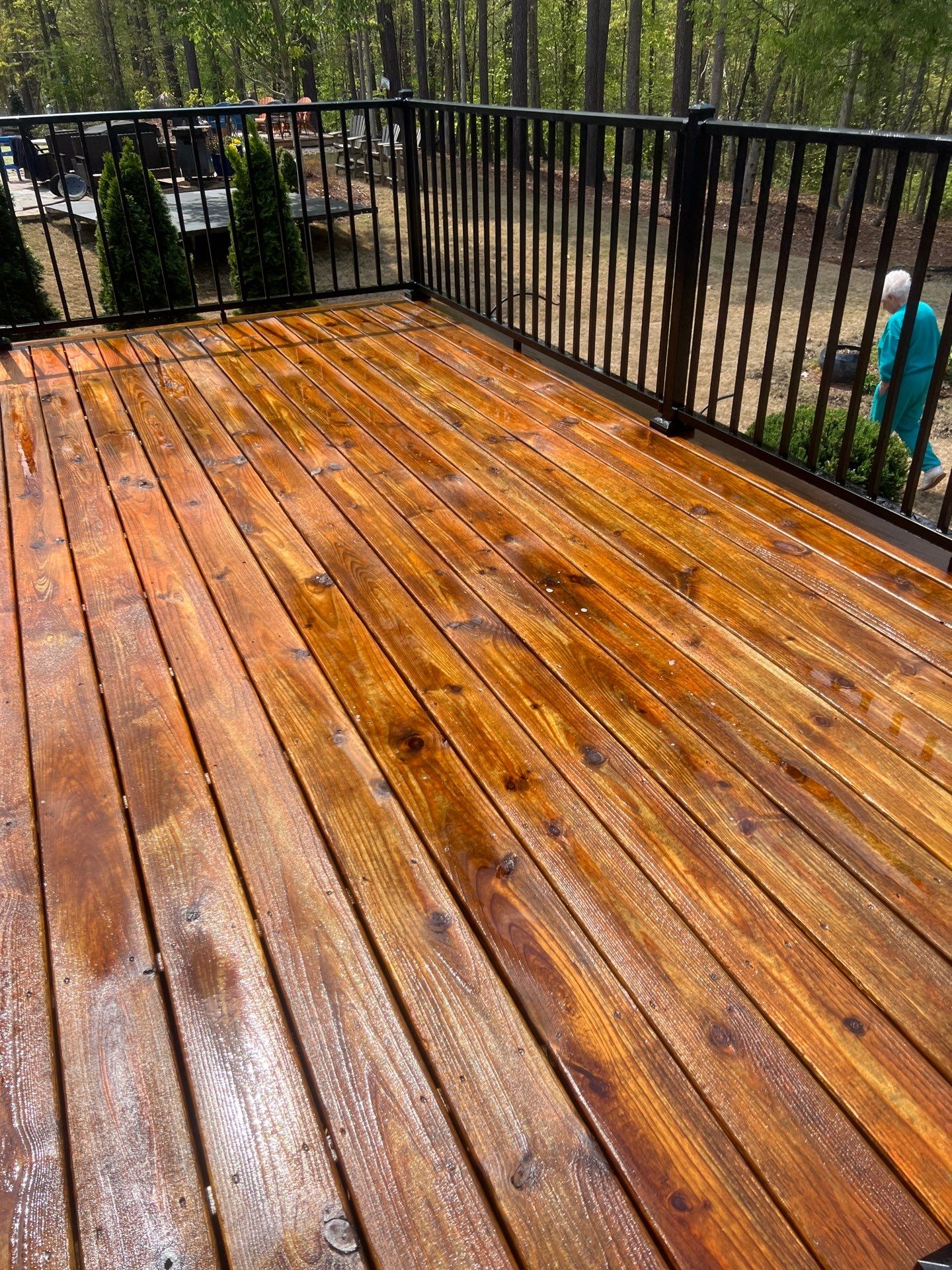 Weathered Deck using Wood Sealant by DuraSeal