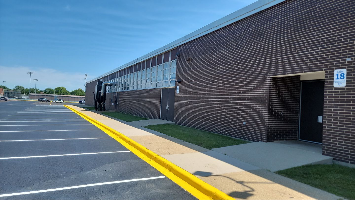 commercial pressure washing using Algaecide, soft wash soap by Northern Power Washing LLC.