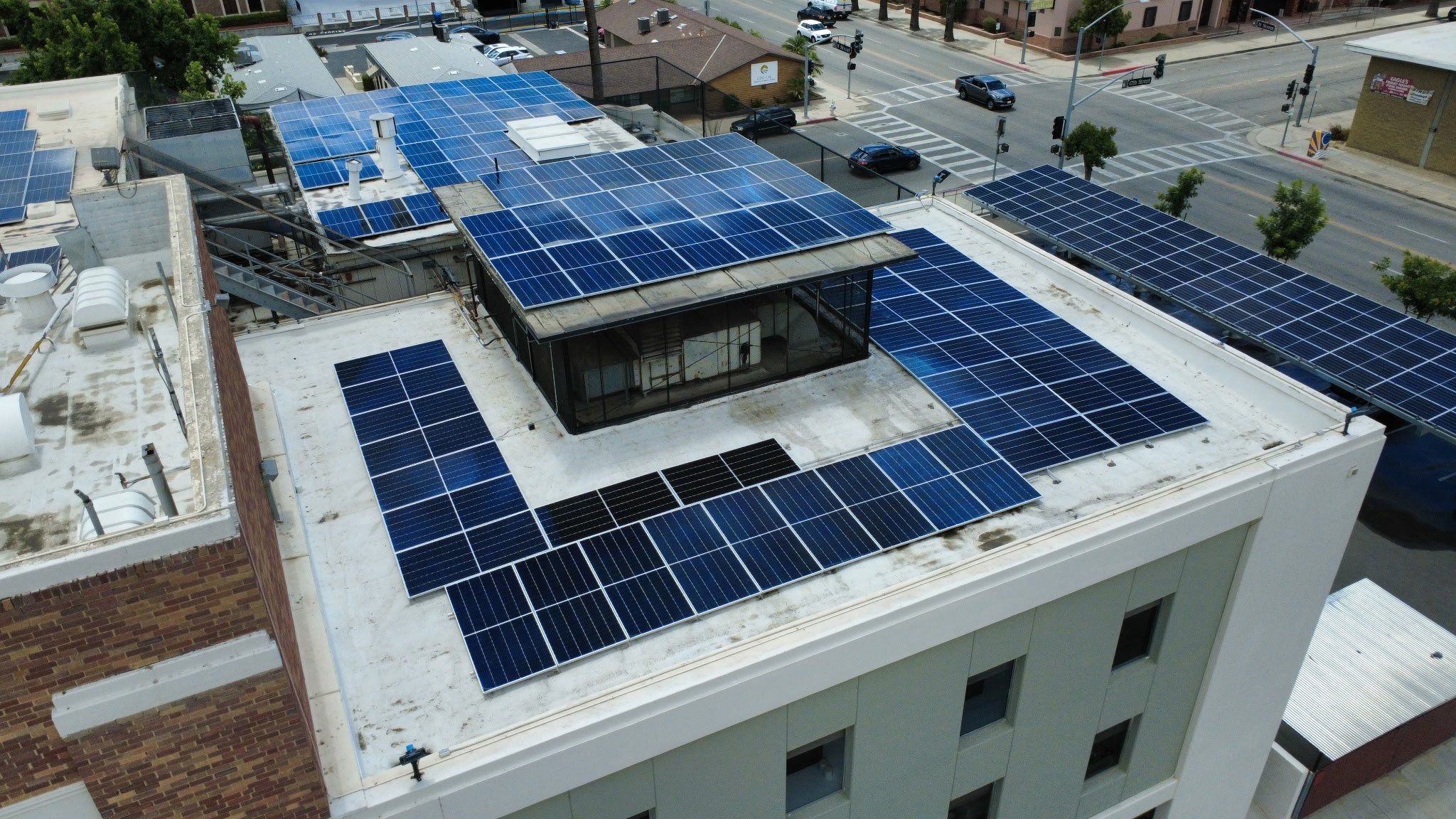 Commercial Solar Panel Cleaning by Palm Coast Solar Cleaning