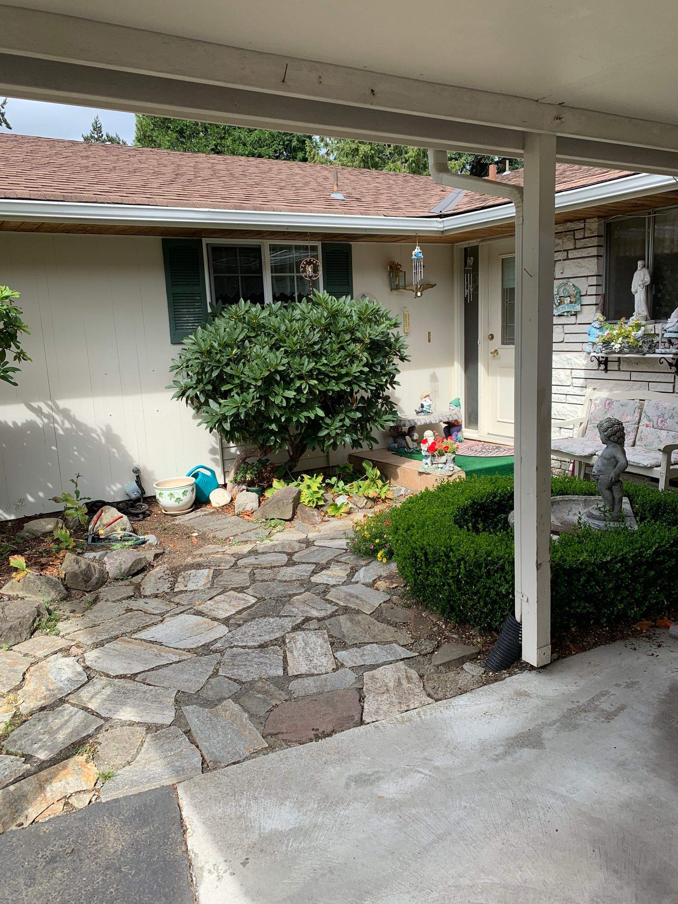 Gisela | Stamped Concrete Walkway  by Jireh Asphalt & Concrete Inc 