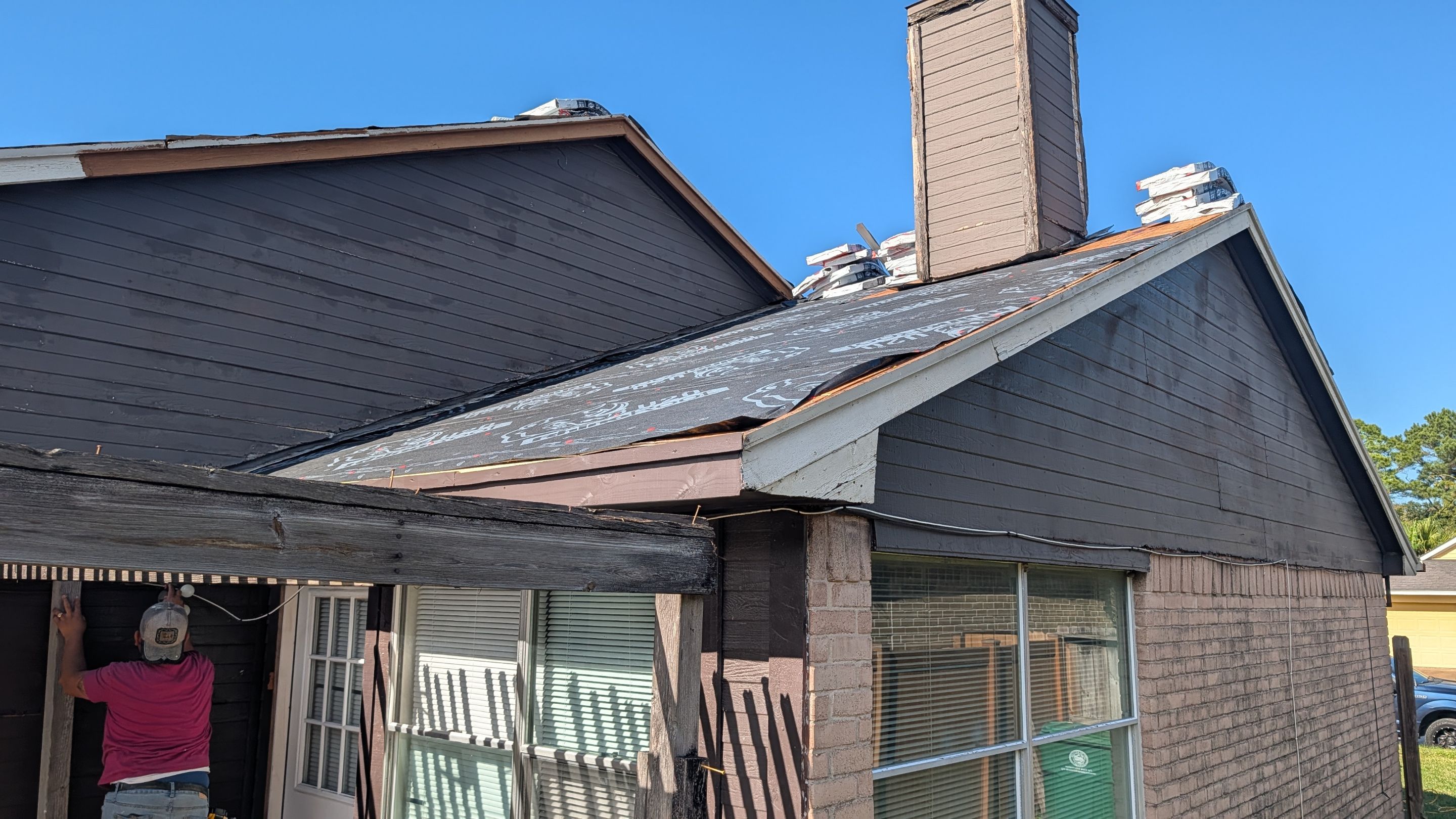 Project in Houston by Roof Guard And Construction