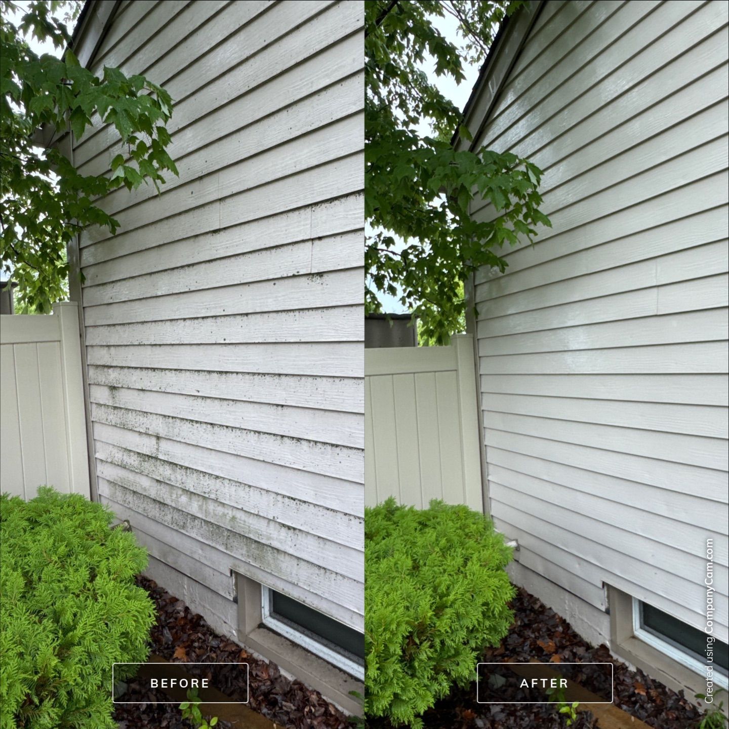 Project in Roselle by Simmons Power & Soft Washing