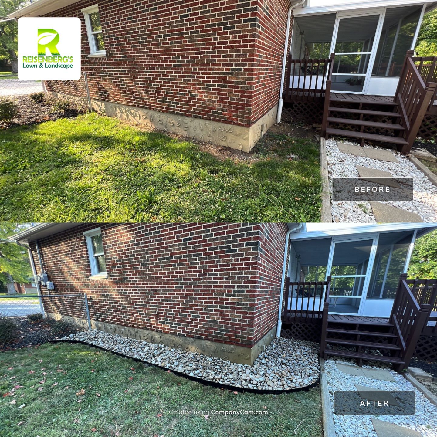 Foundation Grading & Gravel Installation by Reisenberg’s Lawn & Landscape, LLC