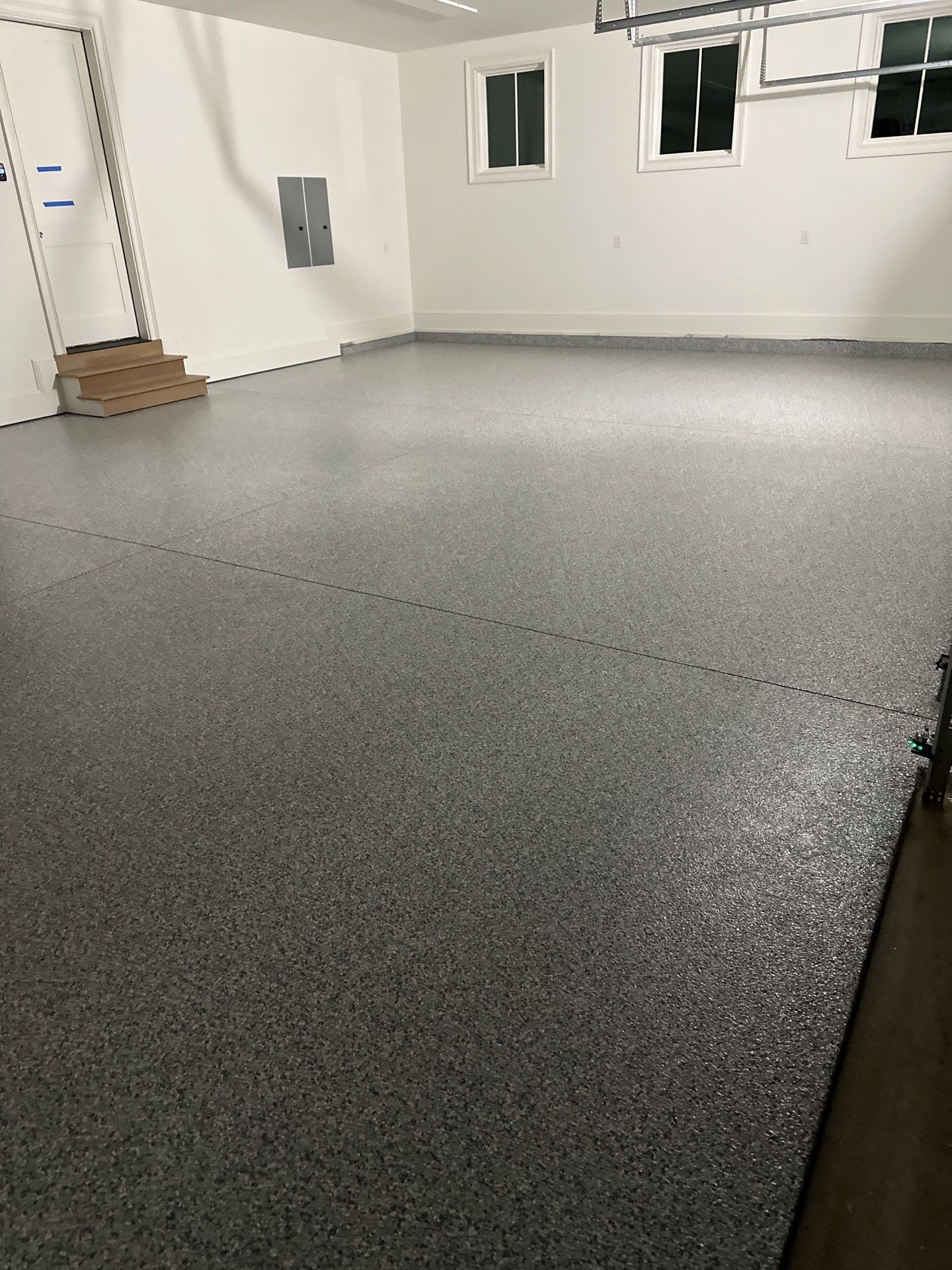 Garage Floor Coating using Gravel by My Garage Floor Guys