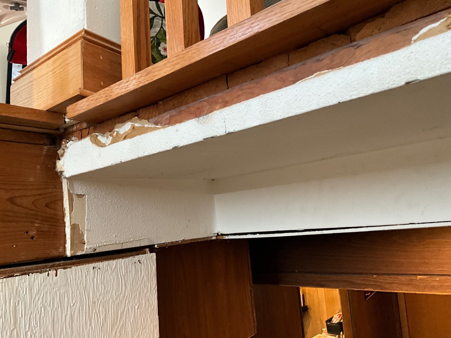 Interior Stair Wall Finishing by OCS Contracting Services