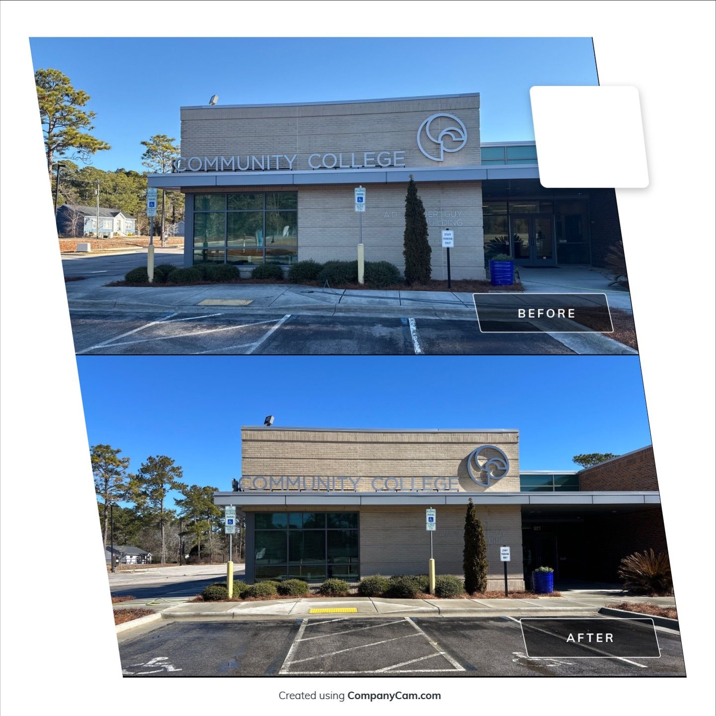 Concrete Cleaning in Hampstead by Shark Power Washing