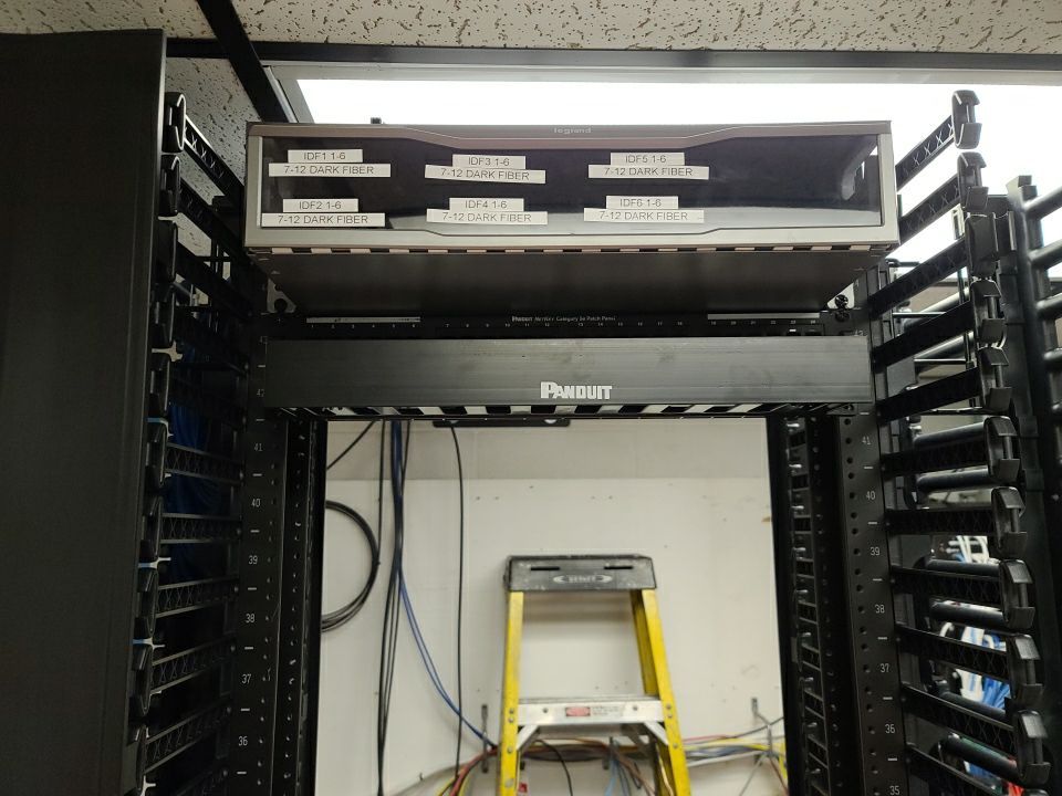 Structure Cable Installation using Cat 6 Cabling & Fiber  by Firmament Solutions