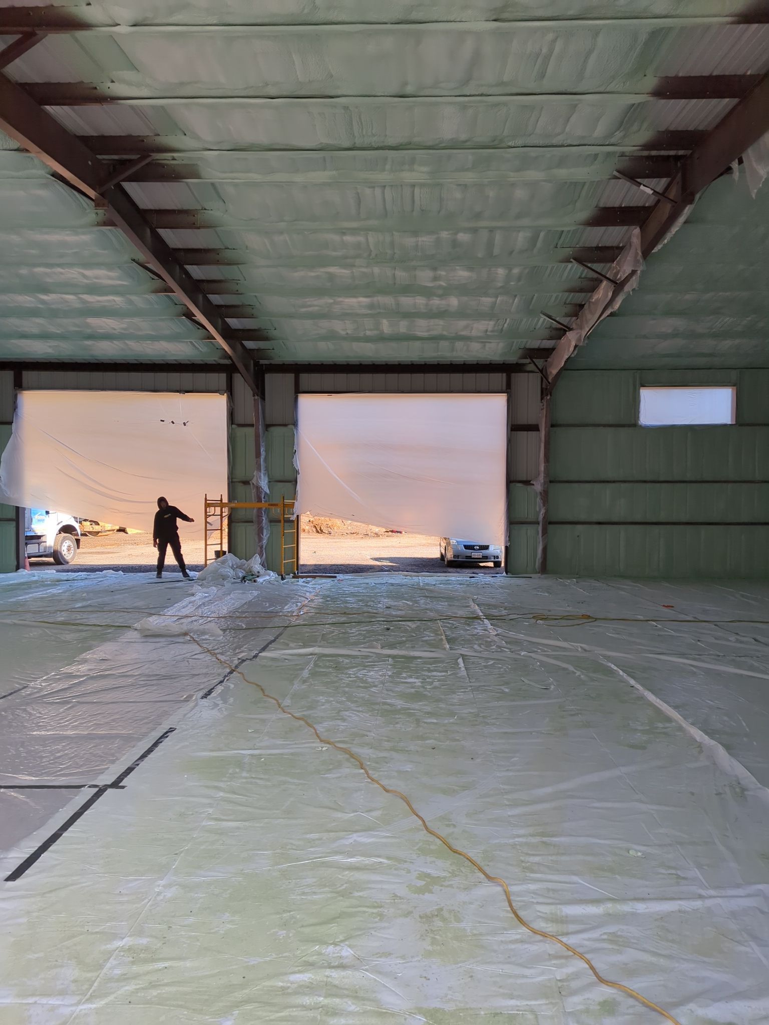 Commercial Building using Closed Cell Spray Foam by NYS Foam & Energy
