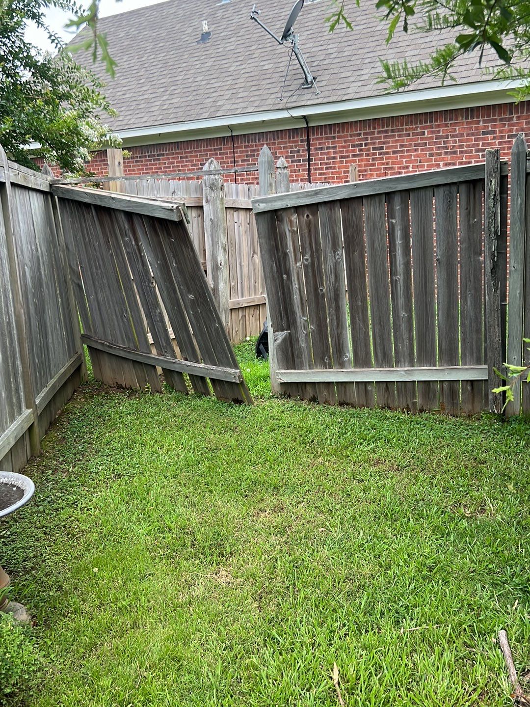 6ft Treated Pine Good Neighbor Fence French Gothic Posts by Roberson Construction LLC