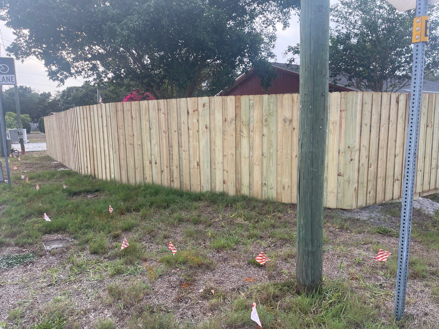 Nokomis, FL 6ft. Treated Board on Board Wood Fence  by Asap fence and gates, LLC