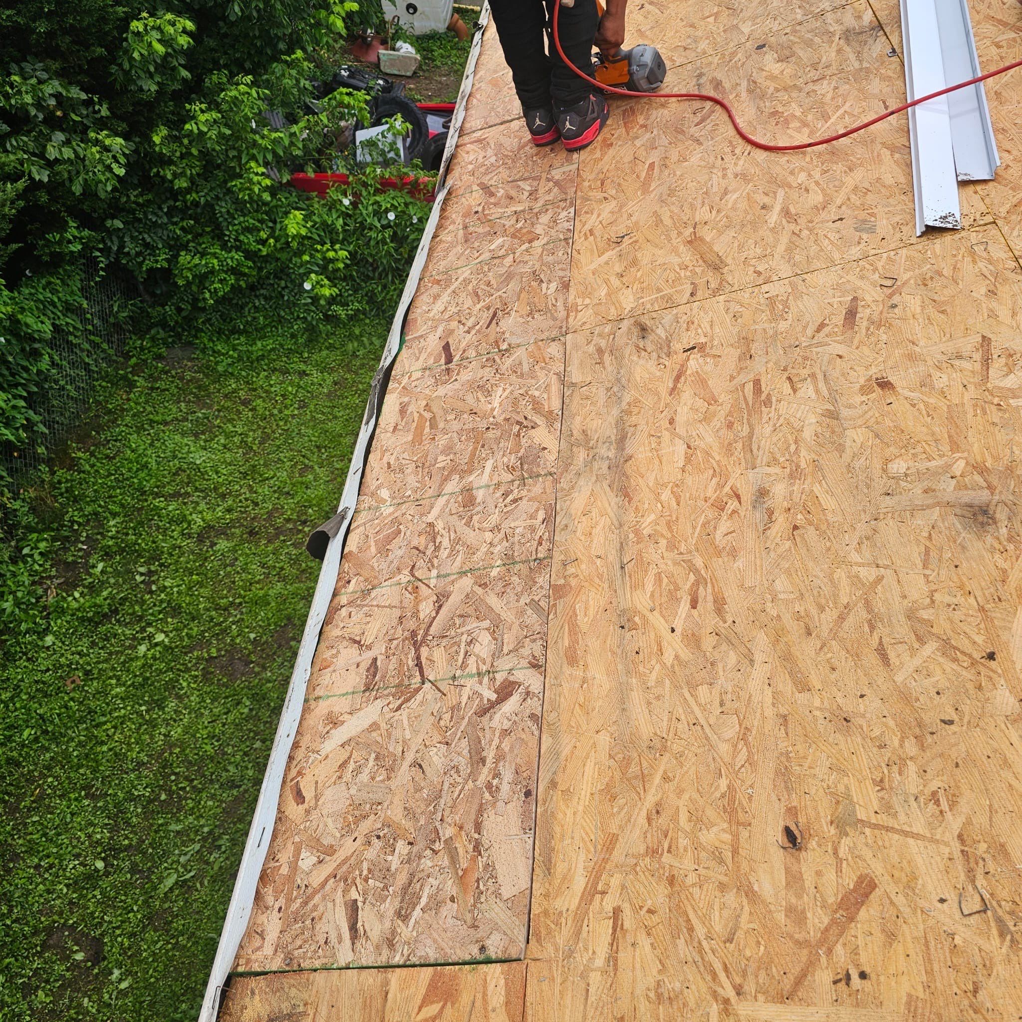 Residential Roofing Installation using GAF Timberline HDZ Pewter Gray by Rainstoppers Roofing