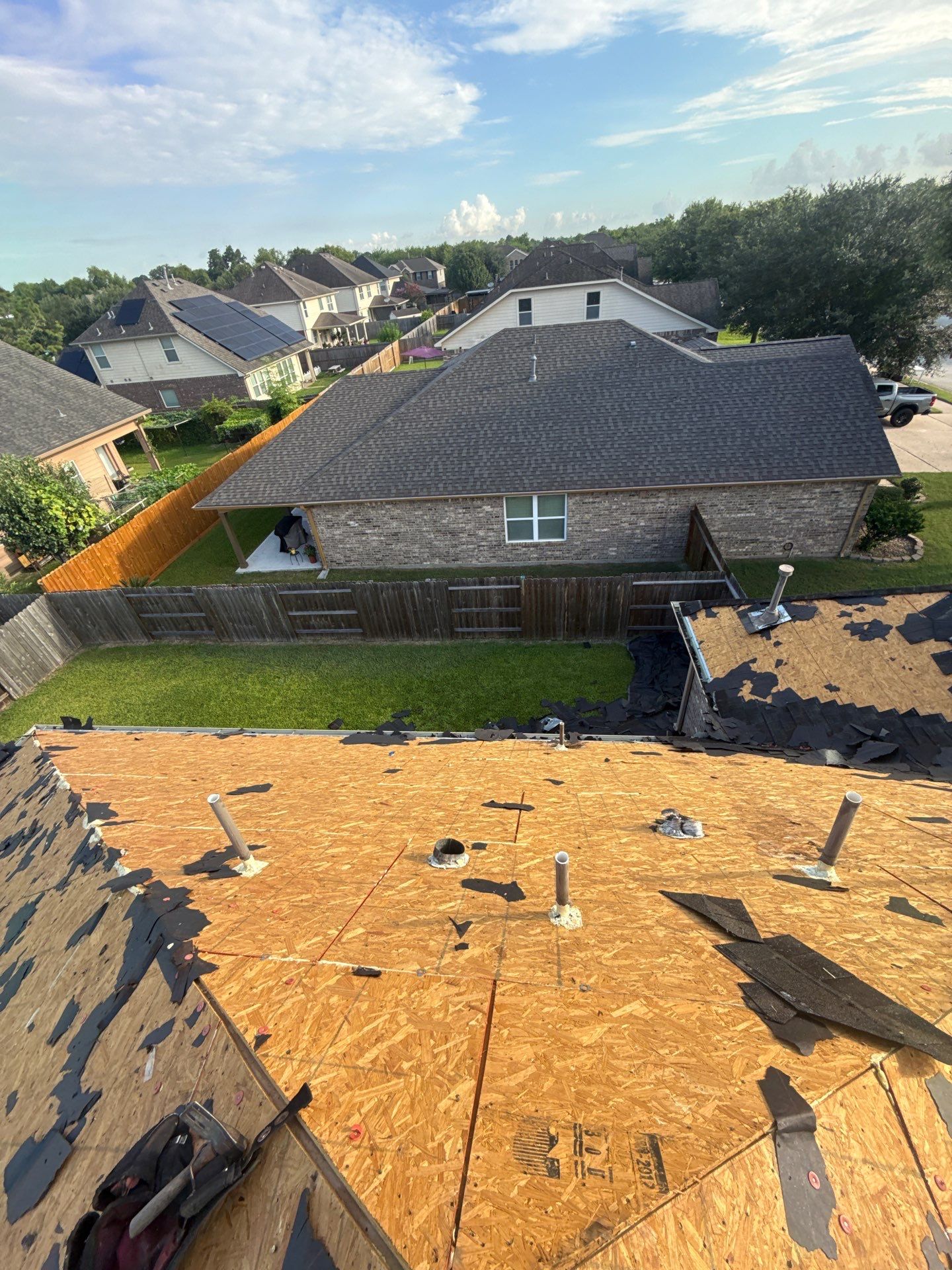 Roof Replacement in Pearland TX by Roof Repair Company