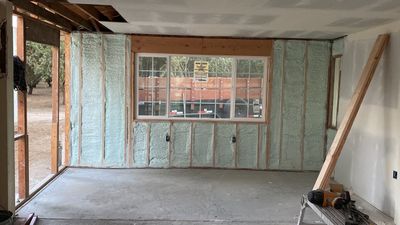 Spray Foam Insulation on small room