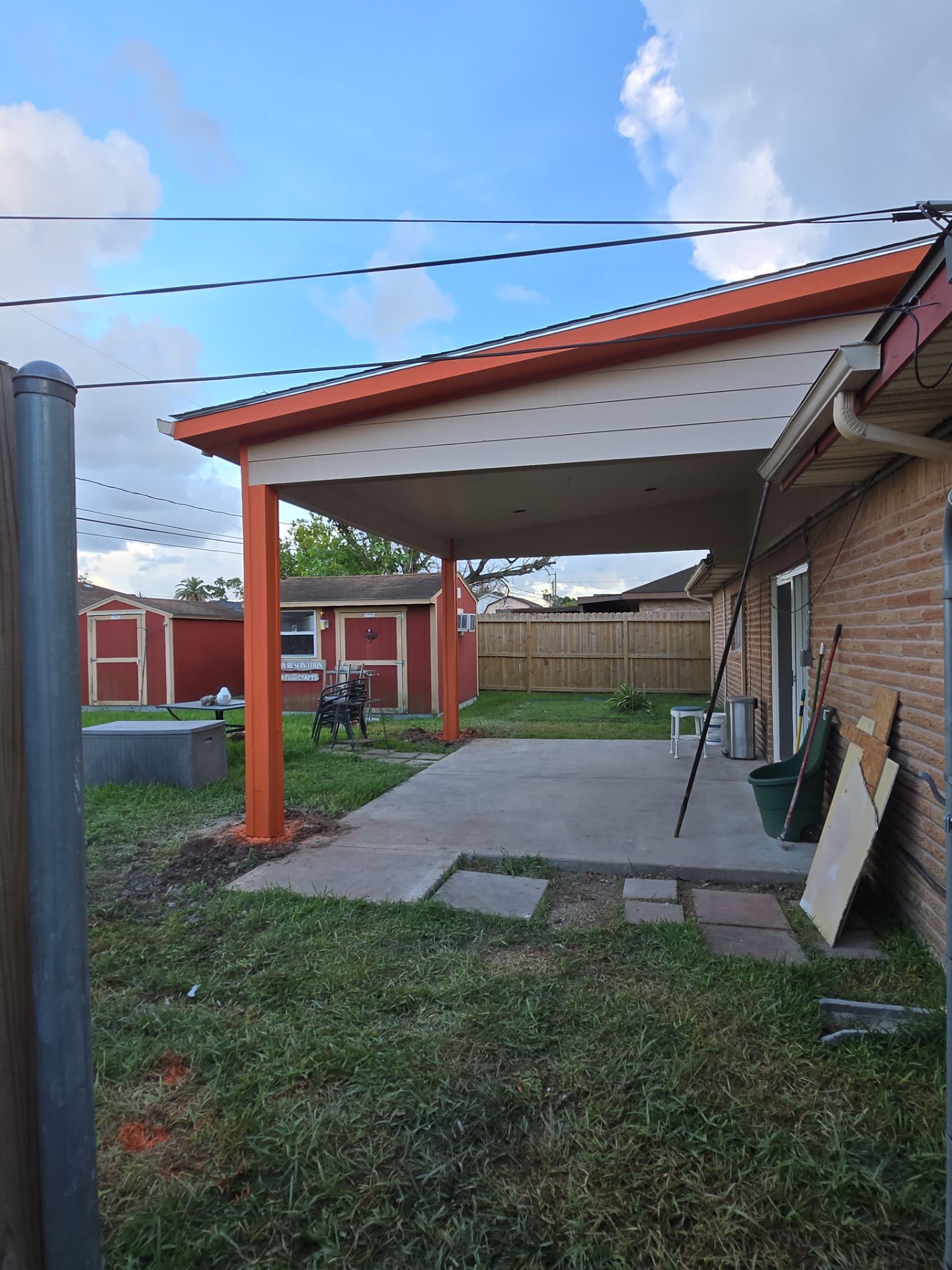 Project in Channelview by storm choice roofing