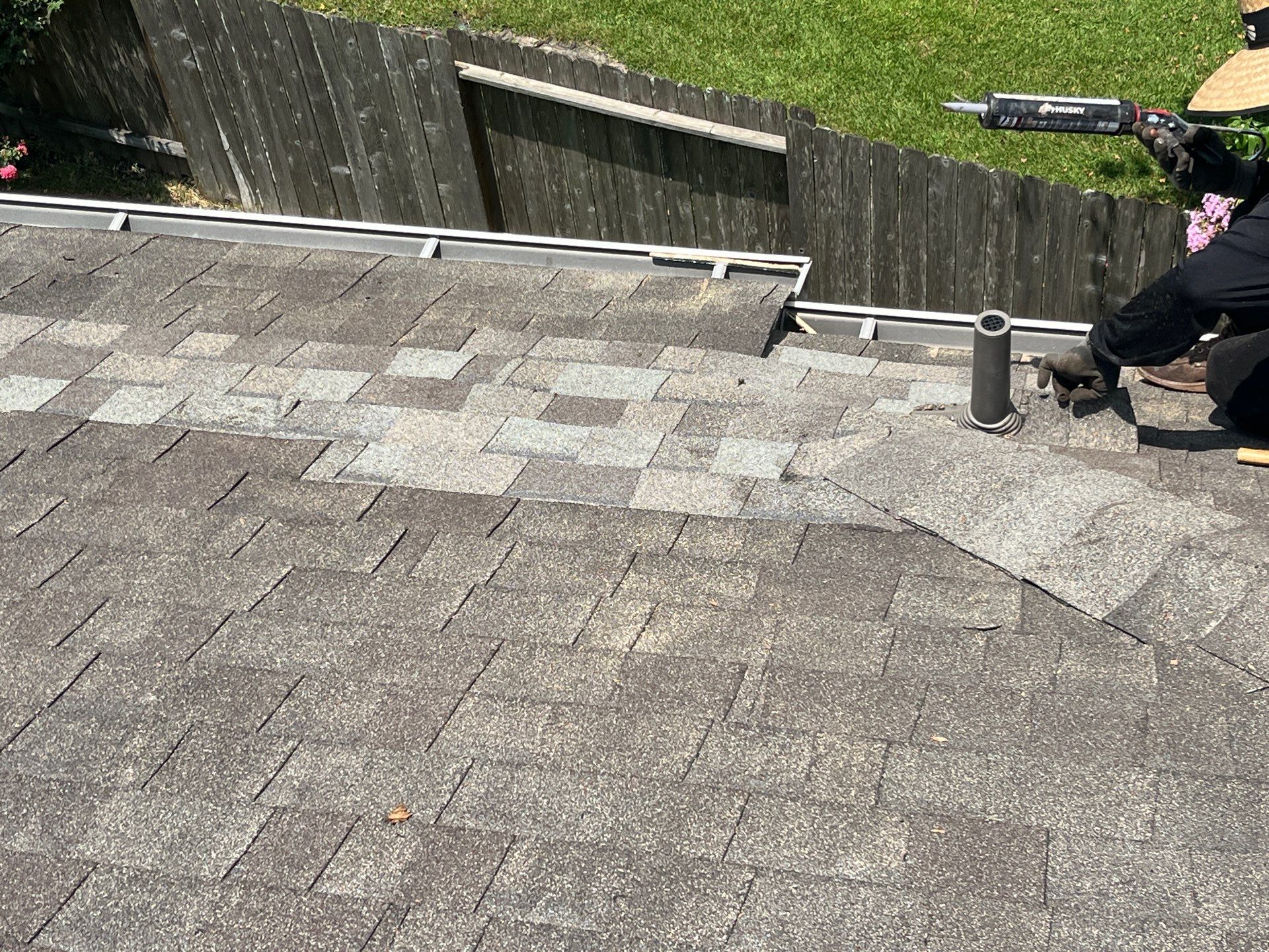 Residential Roofing Repair using Owen's Corning Duration (Lifetime) Shingles by Roof Repair Company