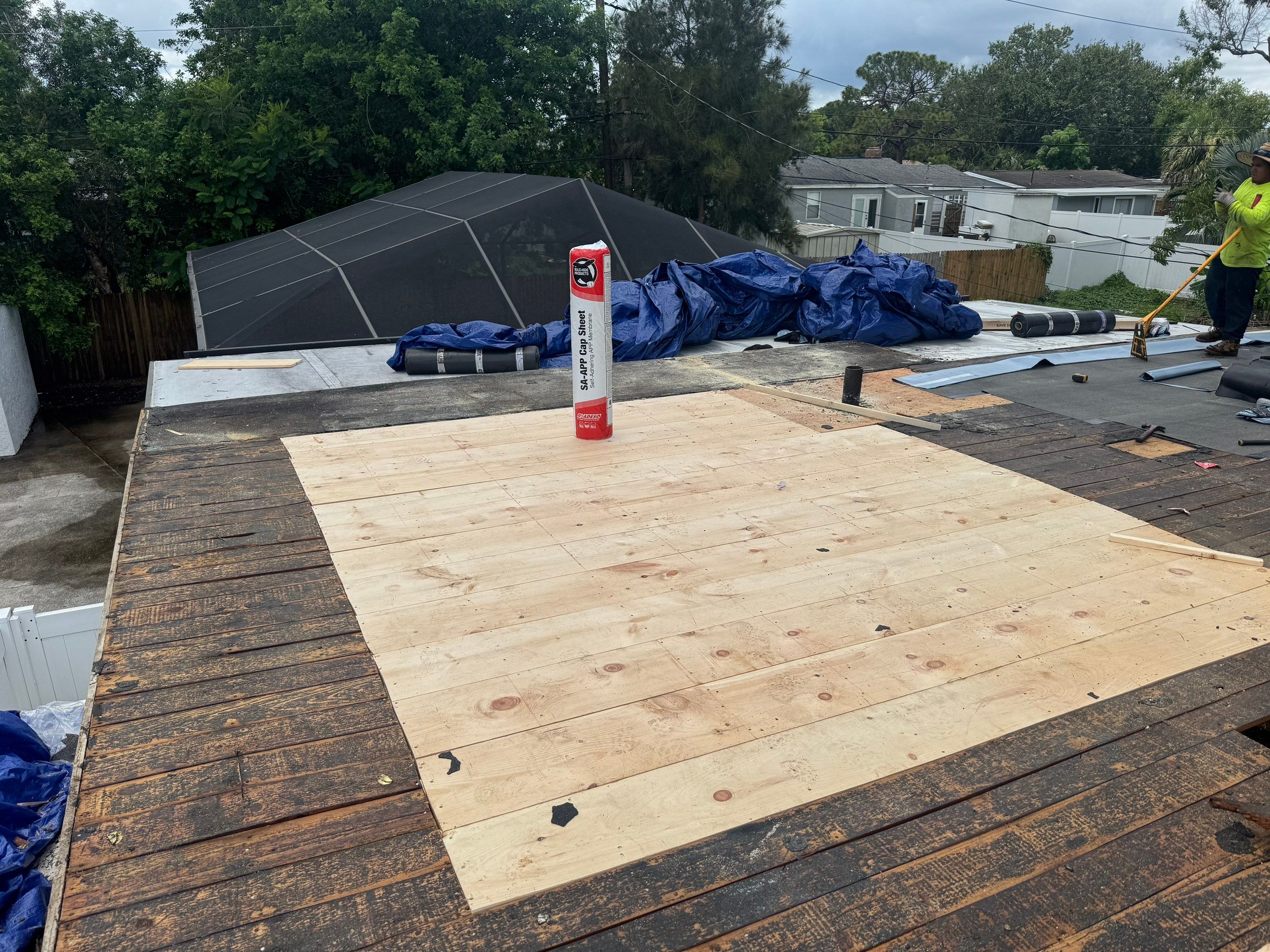 Project in St. Petersburg 33702 by Mitchell Roofing Company LLC 