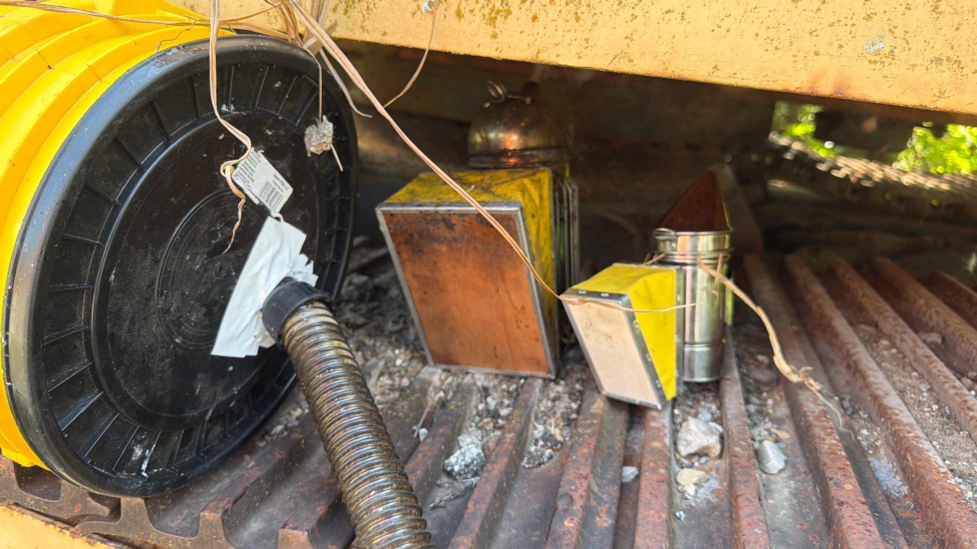 Backhoe Bees by Rockwall Honey Bee Company