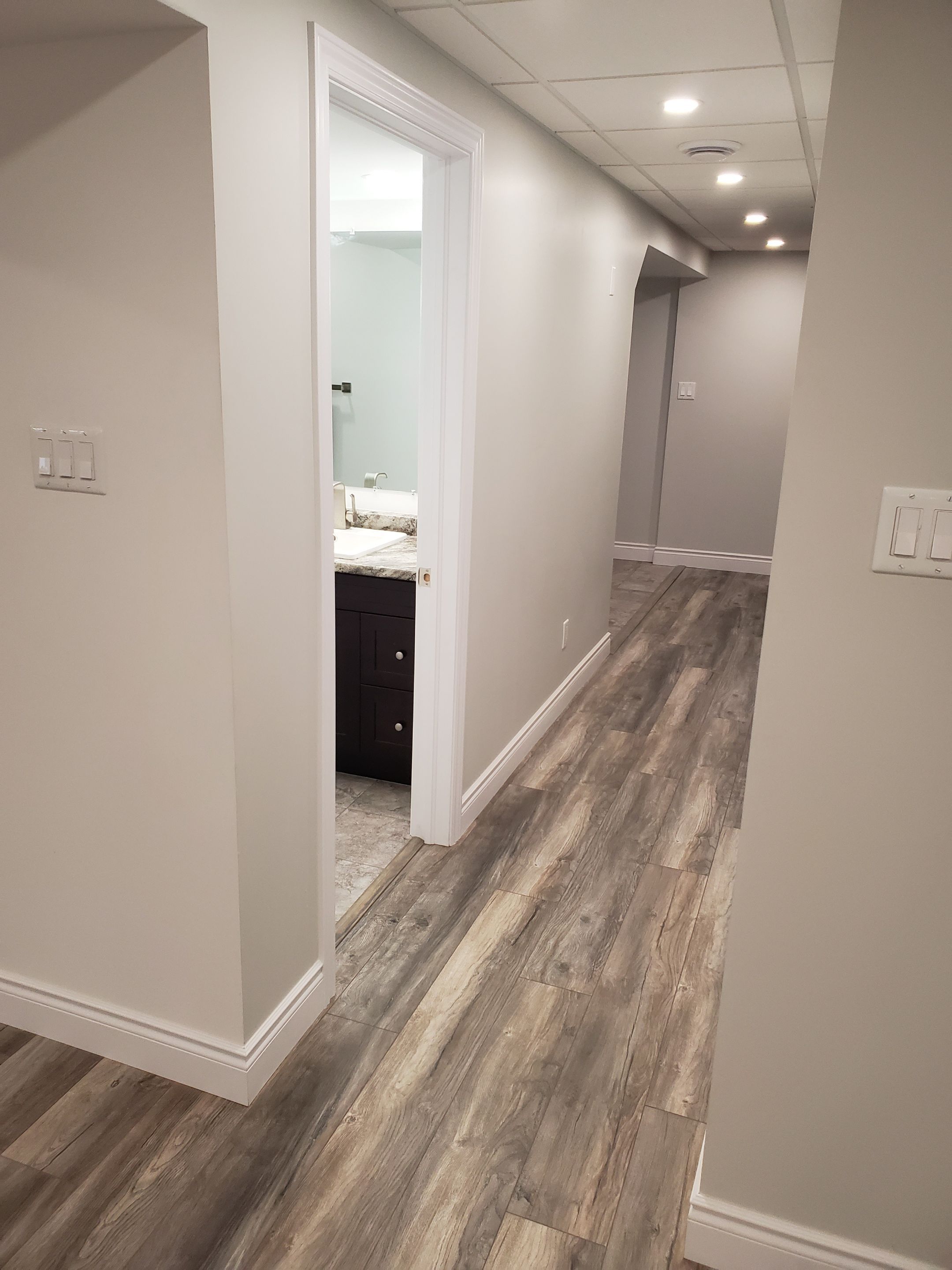 Basement Renovation by Impact Construction Sudbury