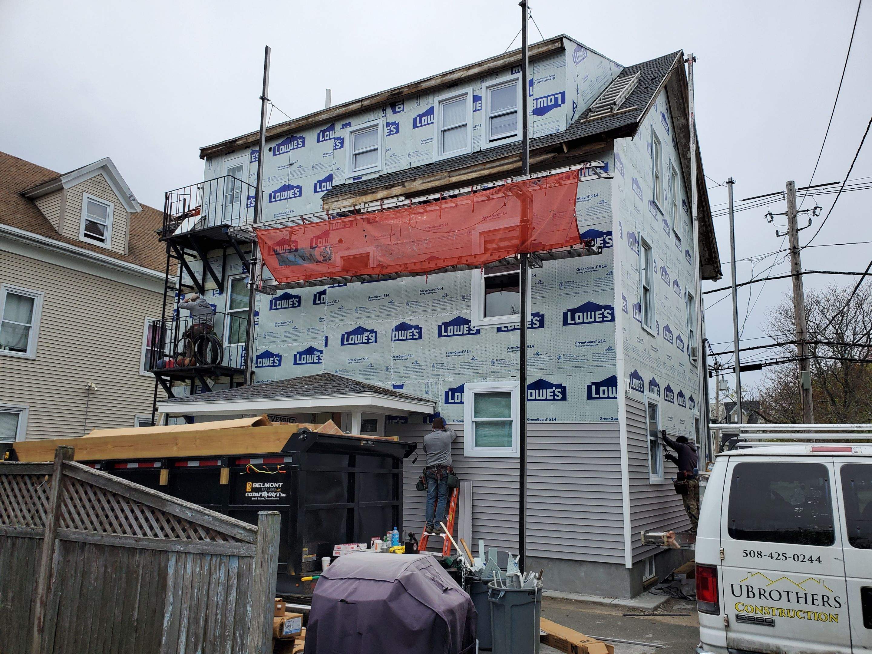 Siding Installation using CertainTeed by UBrothers Construction